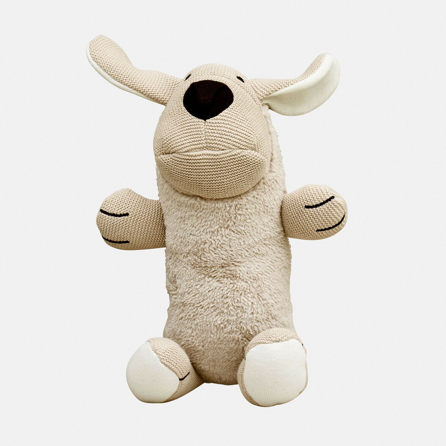 Mirabeau Tierkuscheltier Hundespielzeug Wuffie beige, 70% Polyester, 30% Baumwolle, Füllung: 100% Polyester, 100% Polyester
