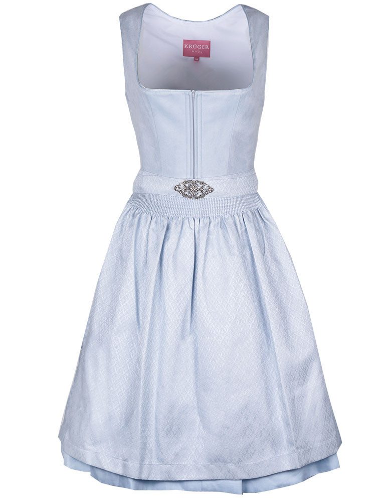 Krüger Madl Dirndl Dirndl Alisha 60cm Länge hellblau