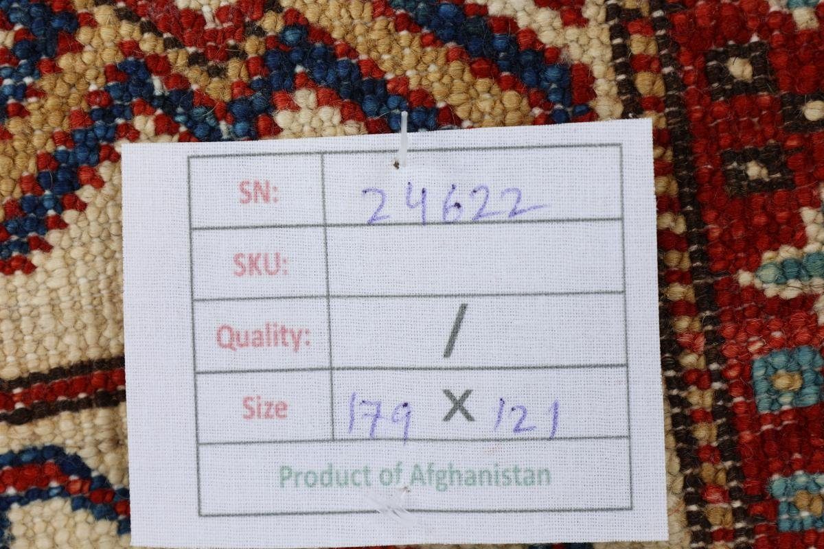 Höhe: Handgeknüpfter rechteckig, mm Super Kazak Orientteppich, 121x179 Orientteppich 5 Nain Trading,
