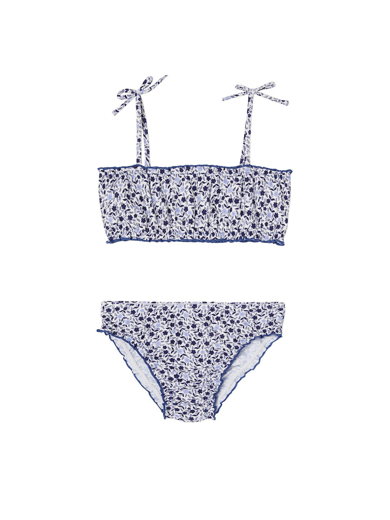 Badeanzug Mädchen Bikini, Blumen