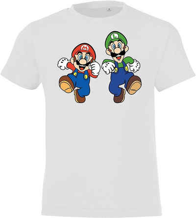 Youth Designz T-Shirt Kinder Baby T-Shirt Mario & Luigi mit modischem Print
