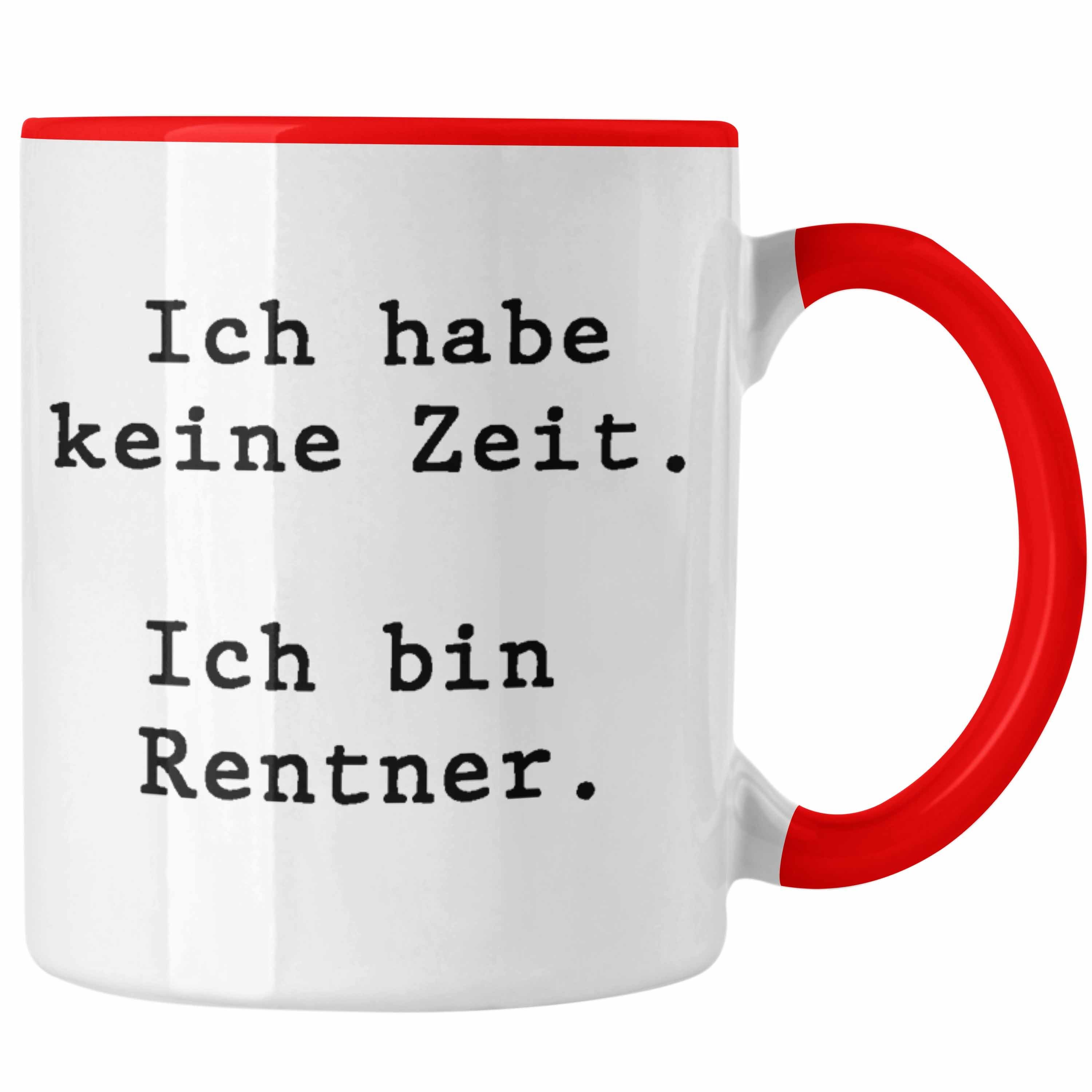 Trendation Tasse Trendation - Rentner Tasse Geschenk Ruhestand Frau ...