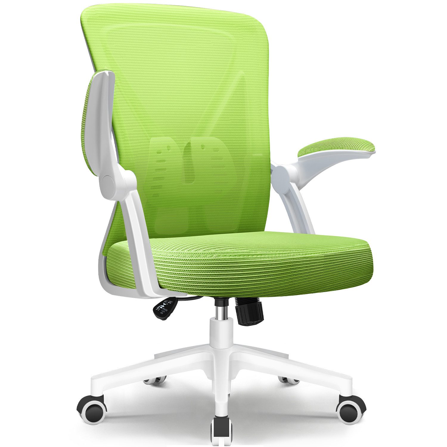 Adormii Bürostuhl Bürostuhl mit klappbaren Armlehnen,Ergonomischer günstig online kaufen