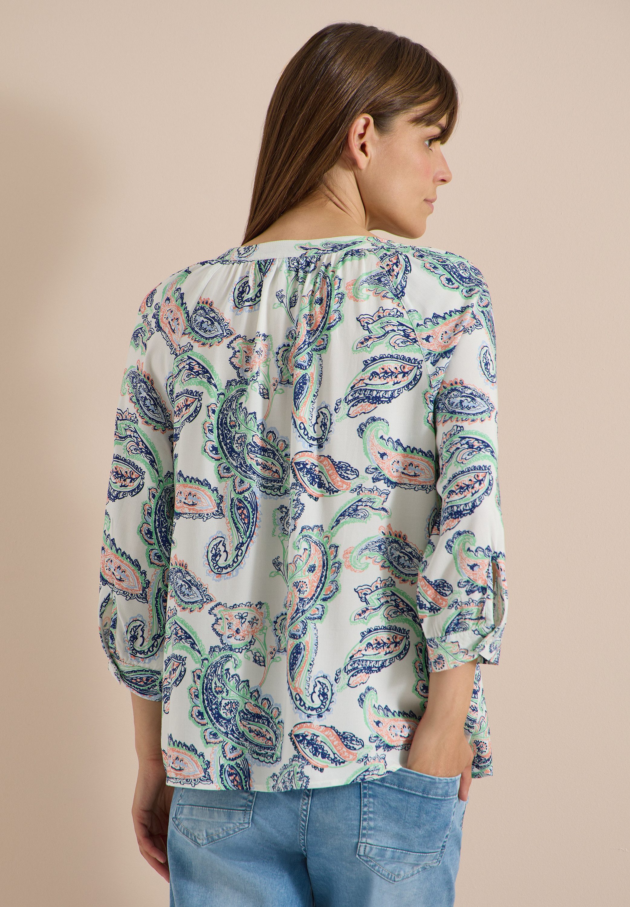 CECIL Shirtbluse aus softer Viskose