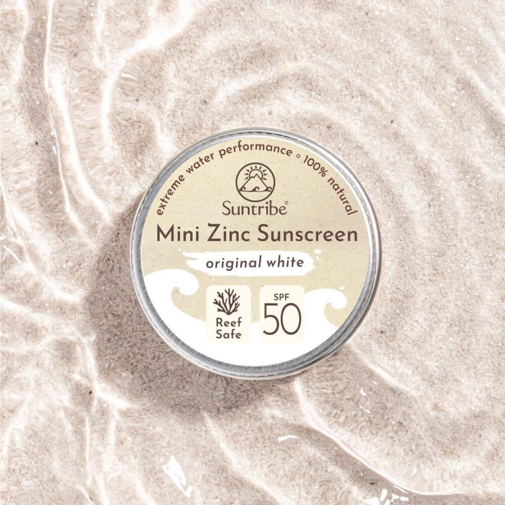 Sonnenschutzcreme BIO Mineralisch Zinksonnencreme Gesicht & Sport LSF 50 Farbe Weiß