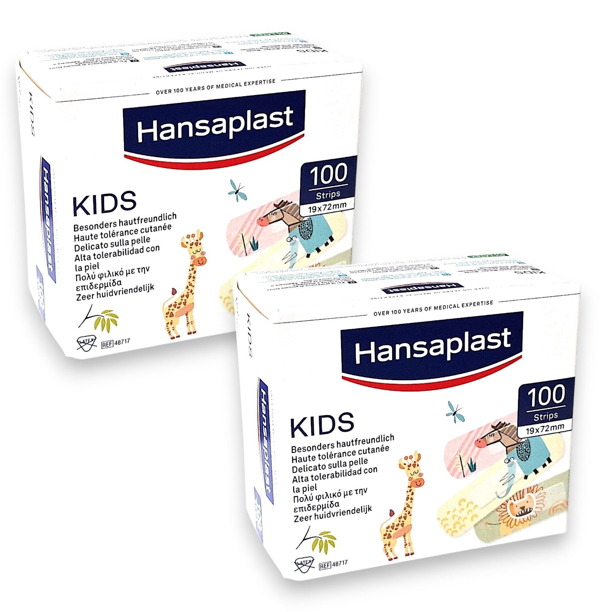 Hansaplast Wundpflaster 2x Hansaplast Kinderpflaster - Kids 2x 100 Stück