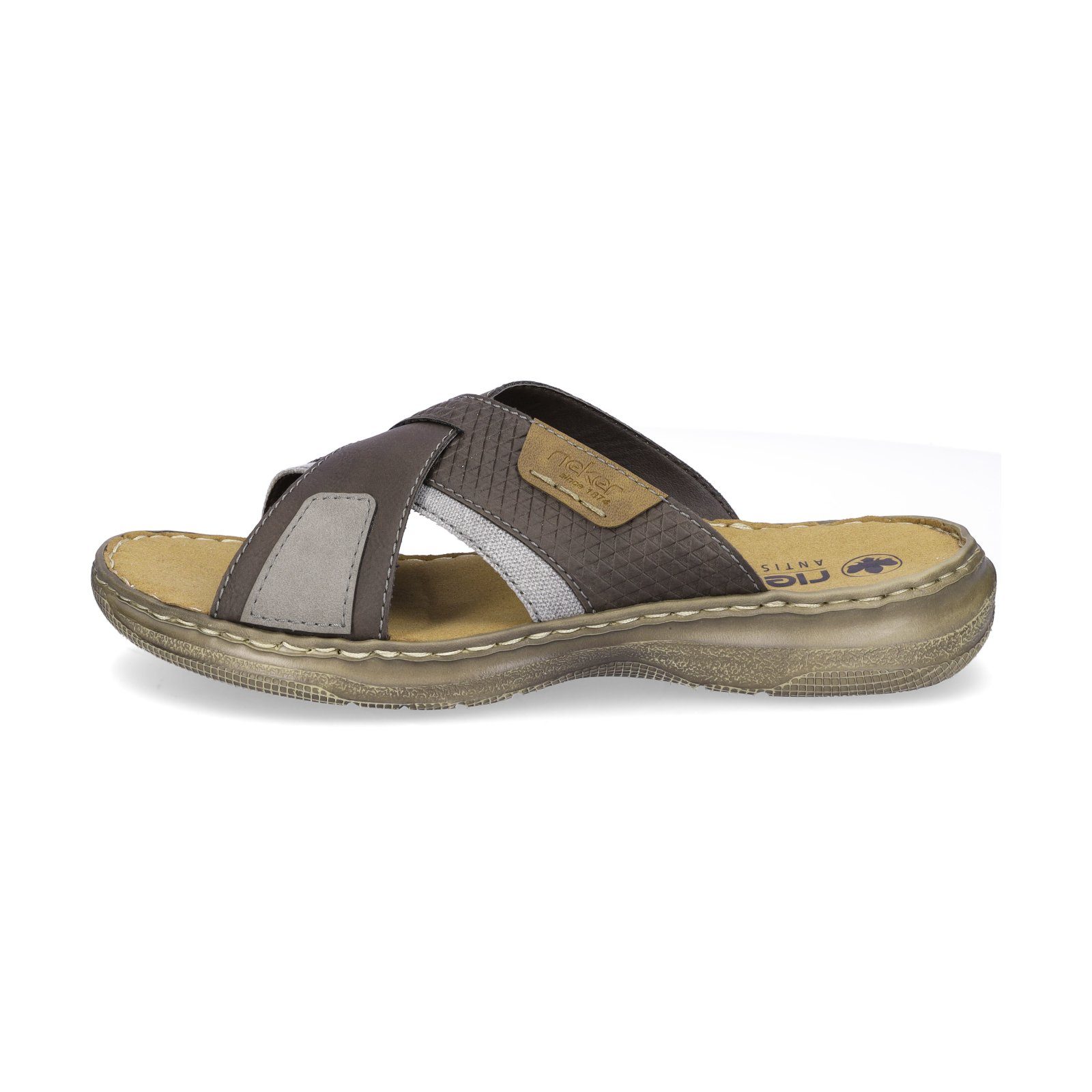 Rieker Rieker Herren Pantolette braun Pantolette günstig online kaufen