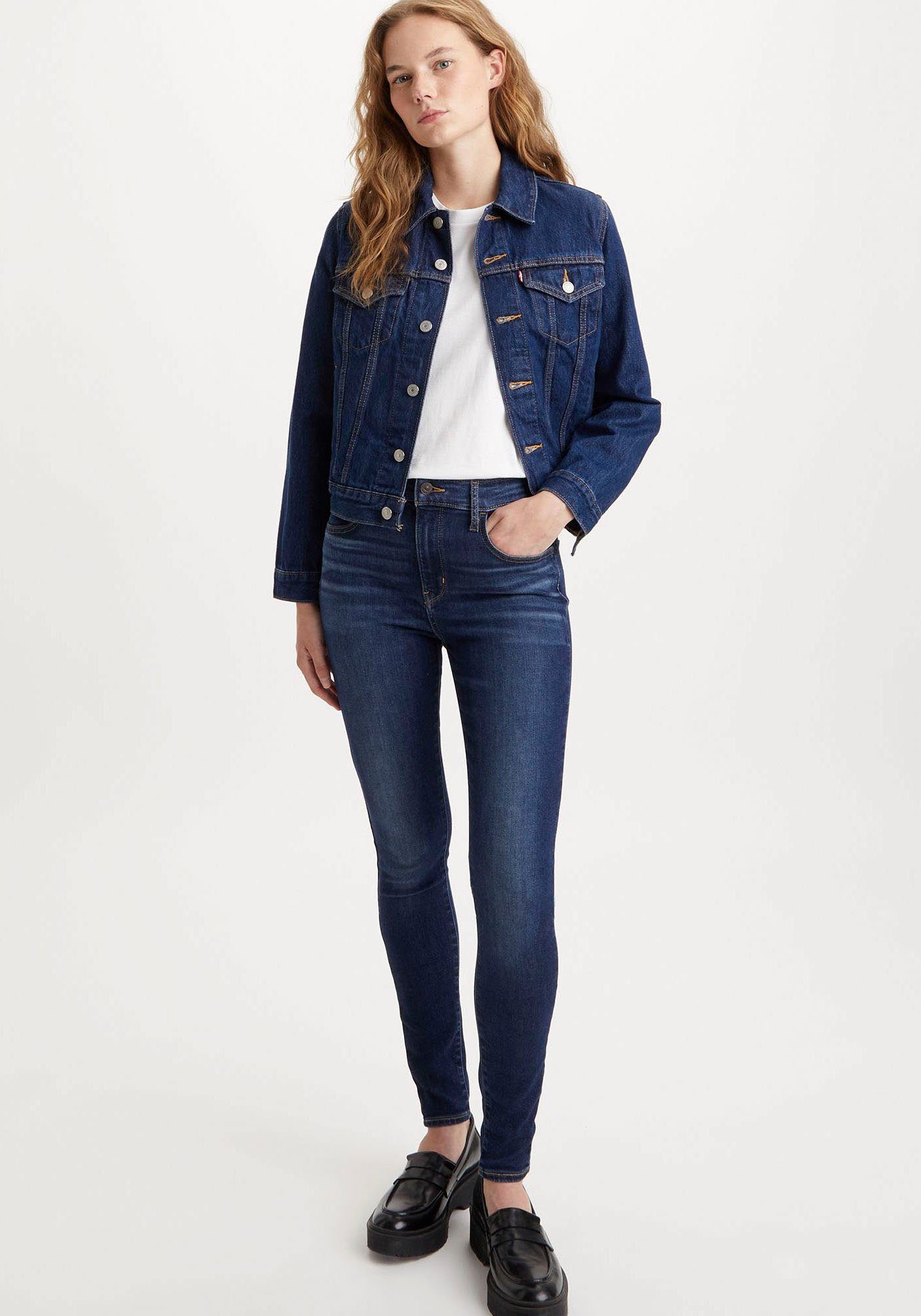 720 IN Levi's® Skinny-fit-Jeans Rise DARK WORN INDIGO High