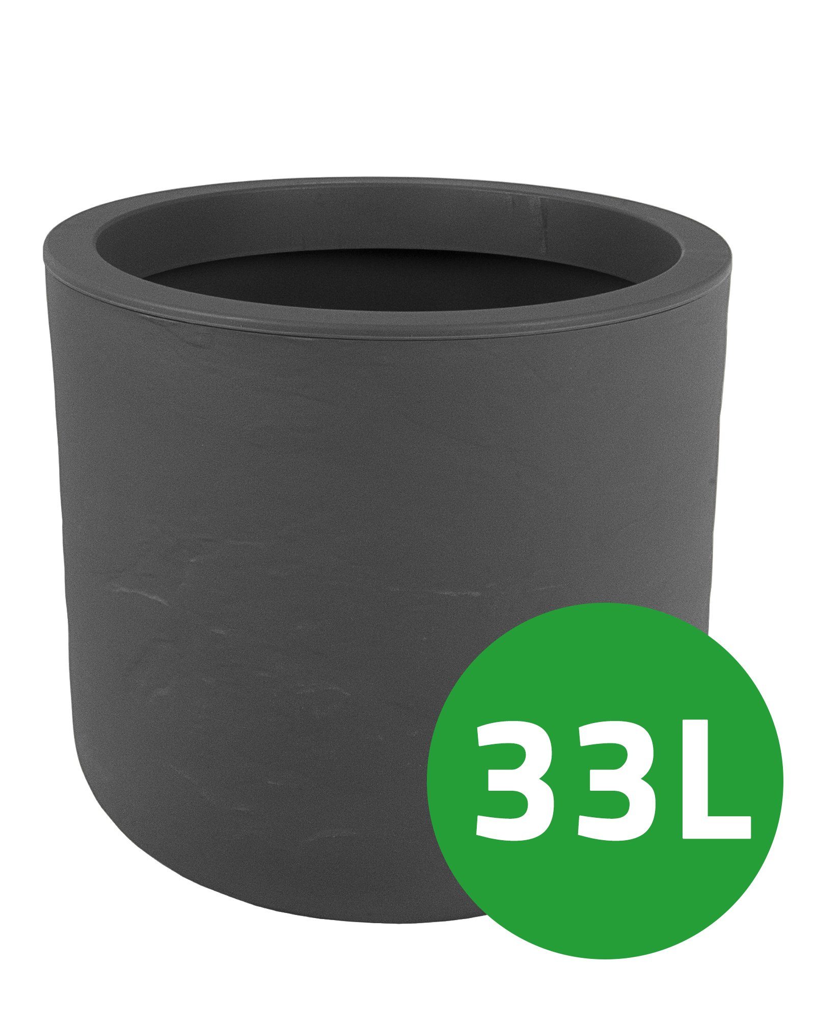 ONDIS24 Pflanzkübel Pflanzkübel Blumenkübel Blumentopf Kunststoff Vulkan Wasserspeicher