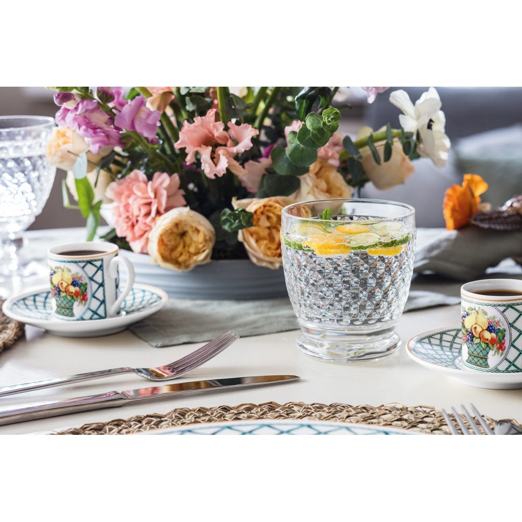 Villeroy & Boch Glas Boston, Kristallglas, Spülmaschinengeeignet, Transparent, Boston, H: 10cm
