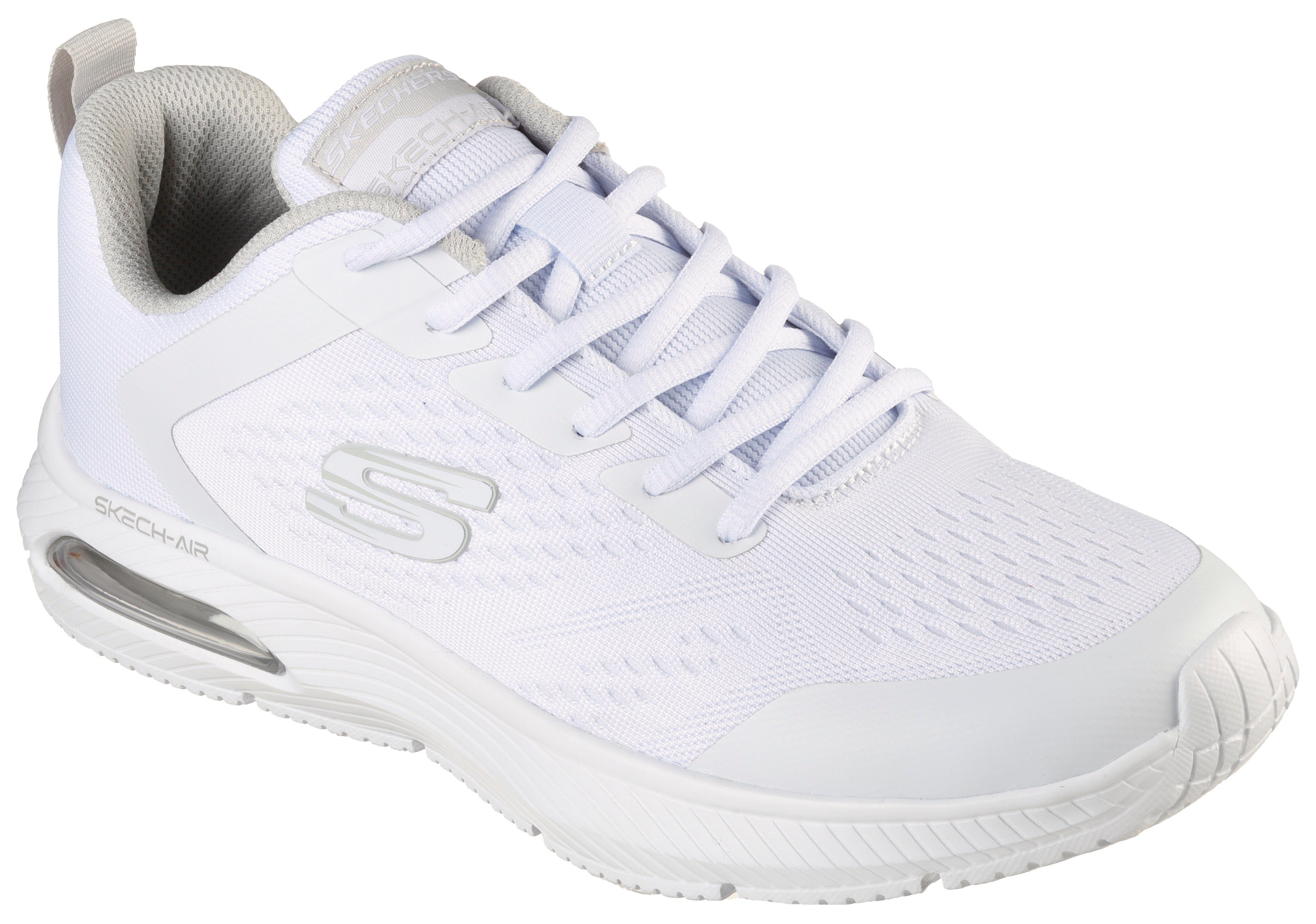 Skechers Dyna Air weiß Air-Cooled mit Memory Foam Sneaker