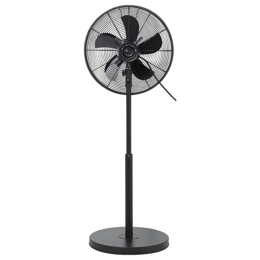 Sygonix Bodenventilator Sygonix Standventilator 50 W (x H) 445 mm x 1200 mm Schwarz Höhenv, 44.50 cm Durchmesser
