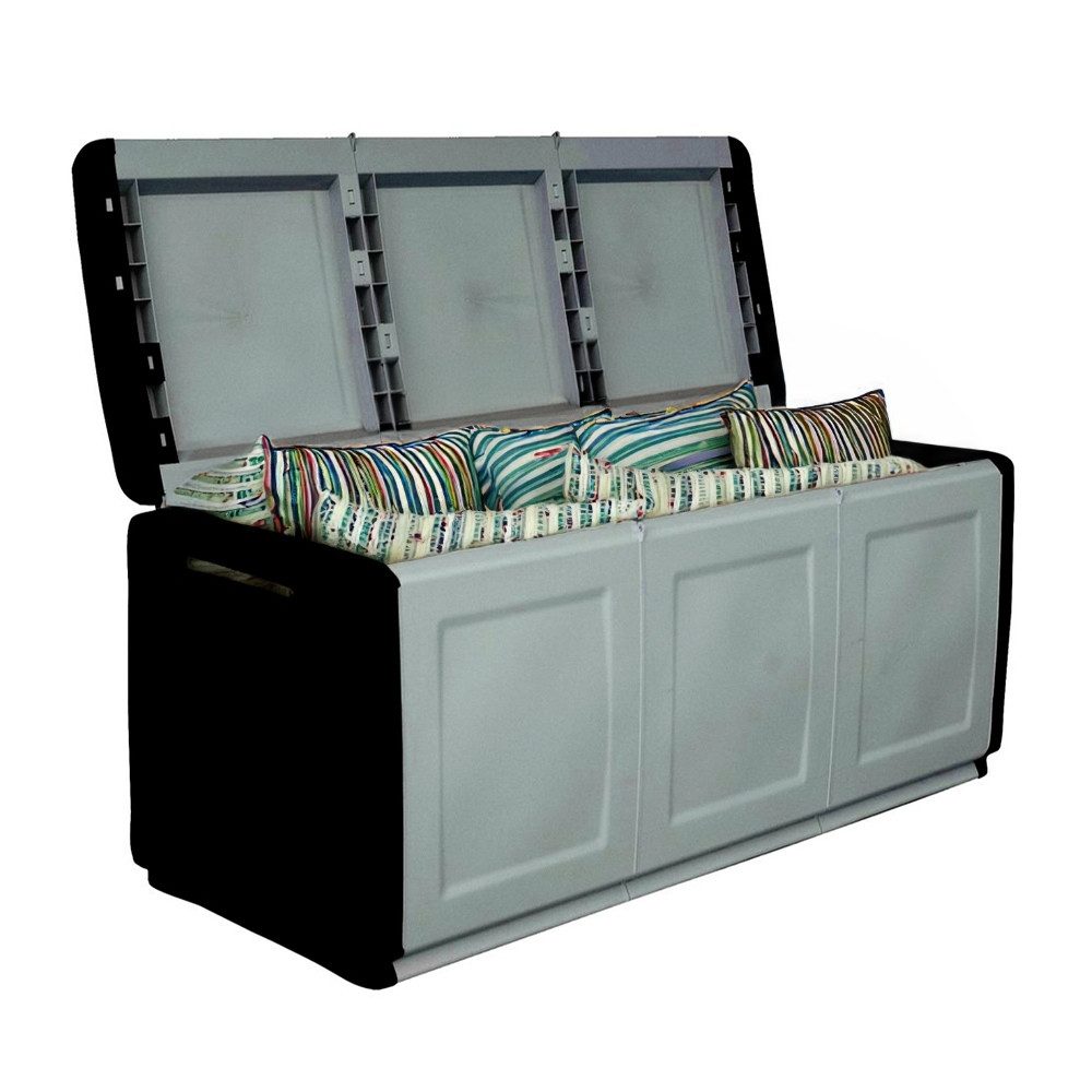 GarPet Gartenbox Gartenbox Aufbewahrungsbox 410 L Wetterfest Kissenbox Aufl günstig online kaufen