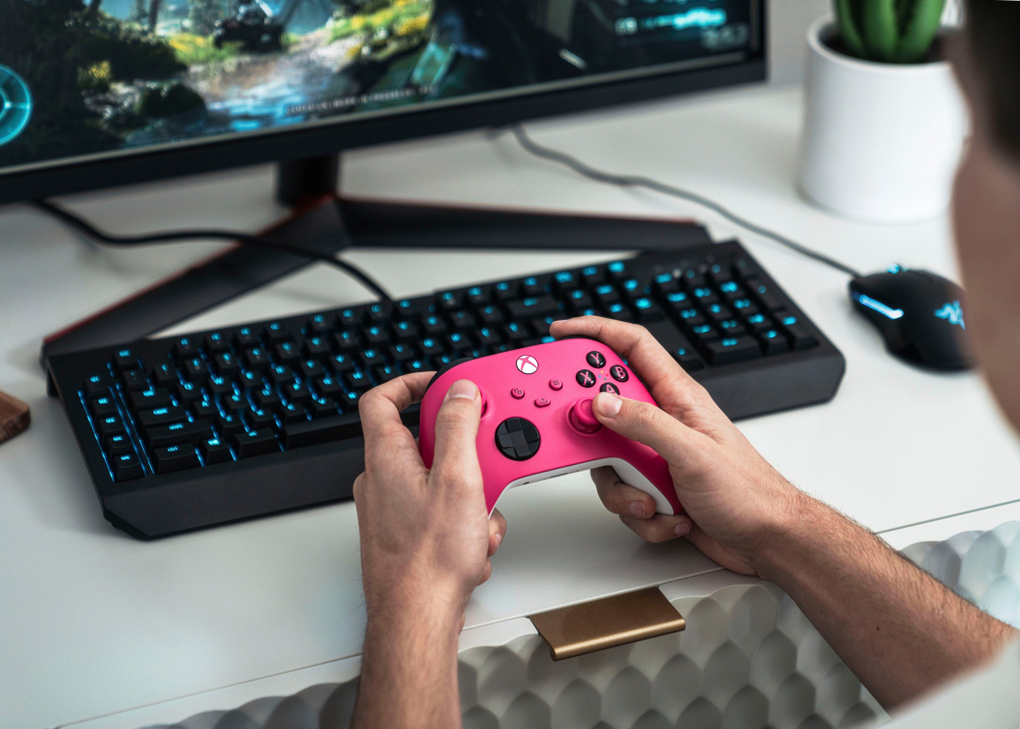 Xbox Wireless-Controller Deep Pink