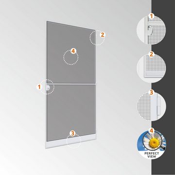 Windhager Insektenschutz-Tür EXPERT Rahmen Drehtür, BxH: 120x240 cm