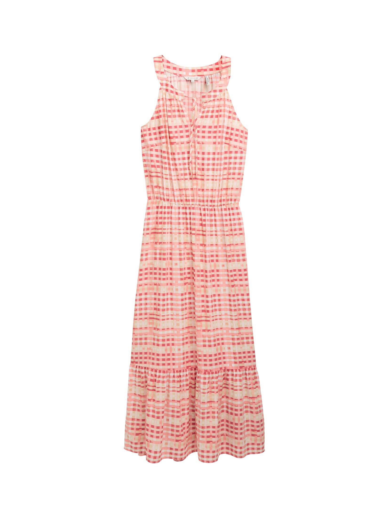 TOM TAILOR Sommerkleid Maxi-Kleid mit Muster günstig online kaufen