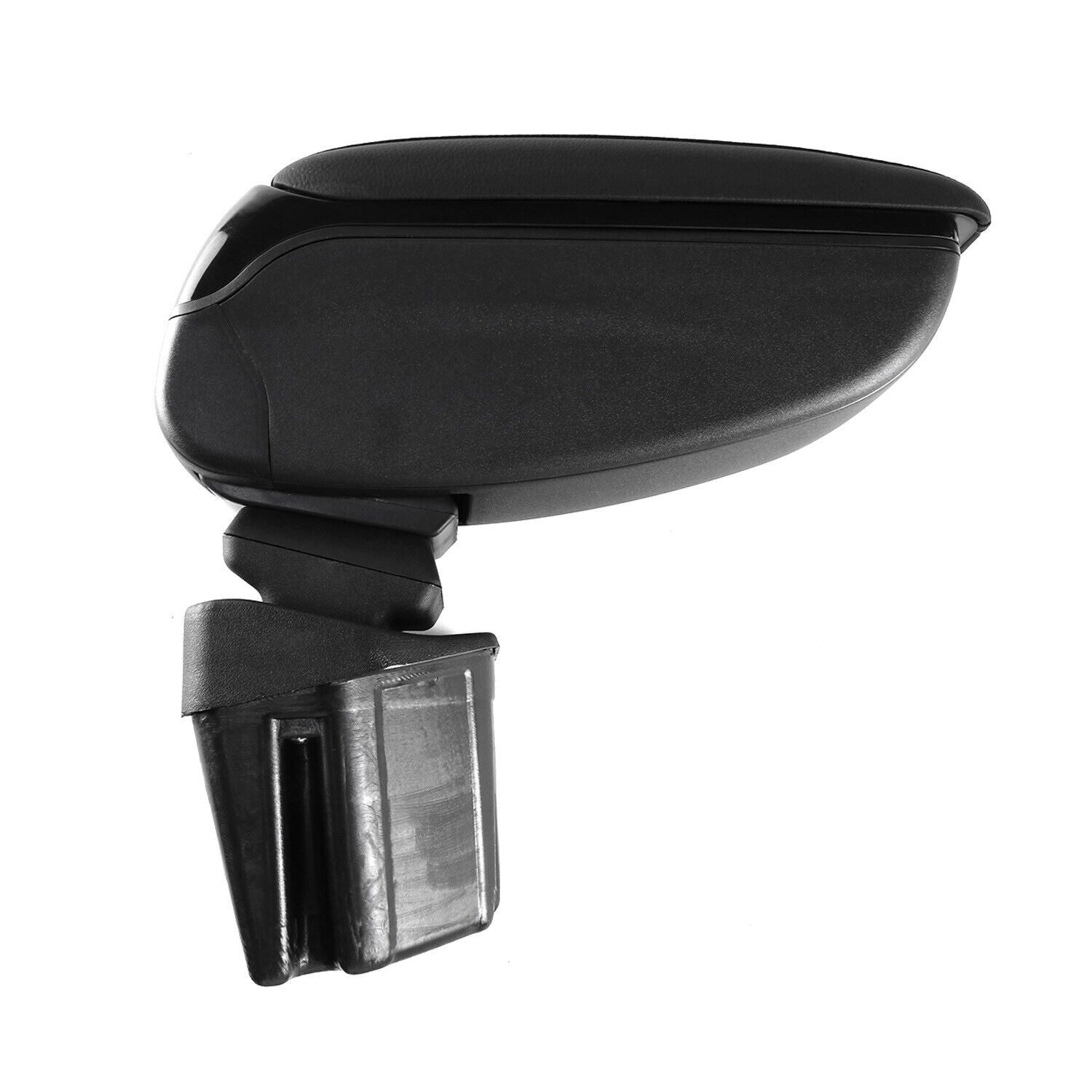 OMAC Armlehne Mittelarmlehne für Hyundai i20 2015-2020 PU-Leder Schwarz, Langlebig,Multifunktional,Einfache Installation