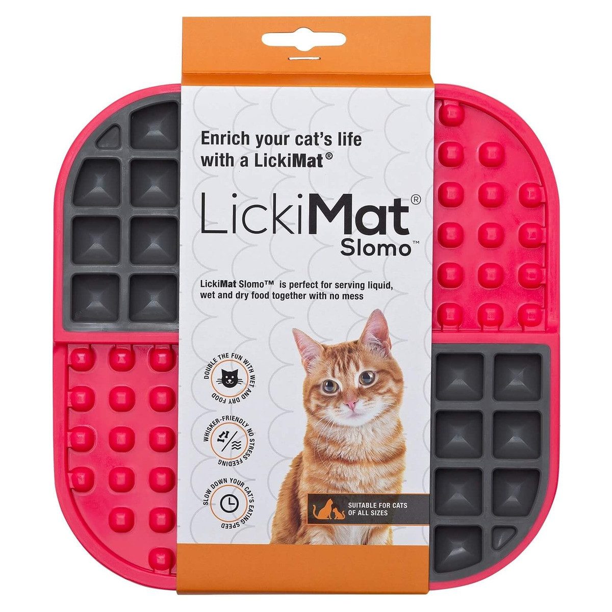 Antischlingnapf Slomo Cat red
