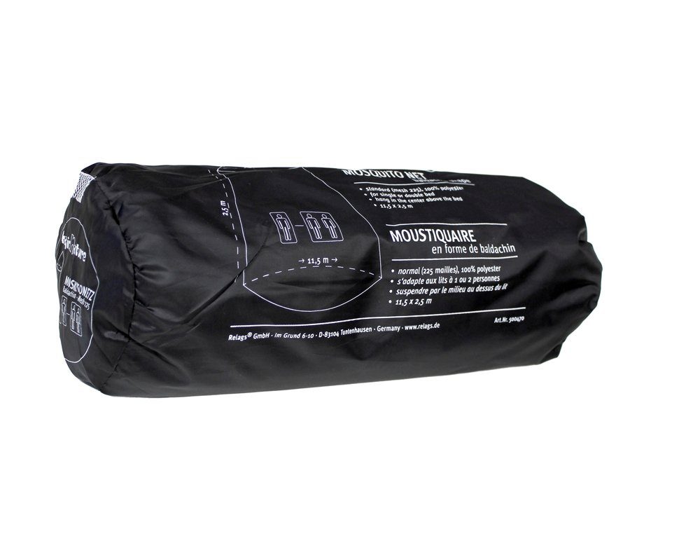 BasicNature Moskitonetz BasicNature Moskitonetz 'Klassik' Baldachin - Mesh 225