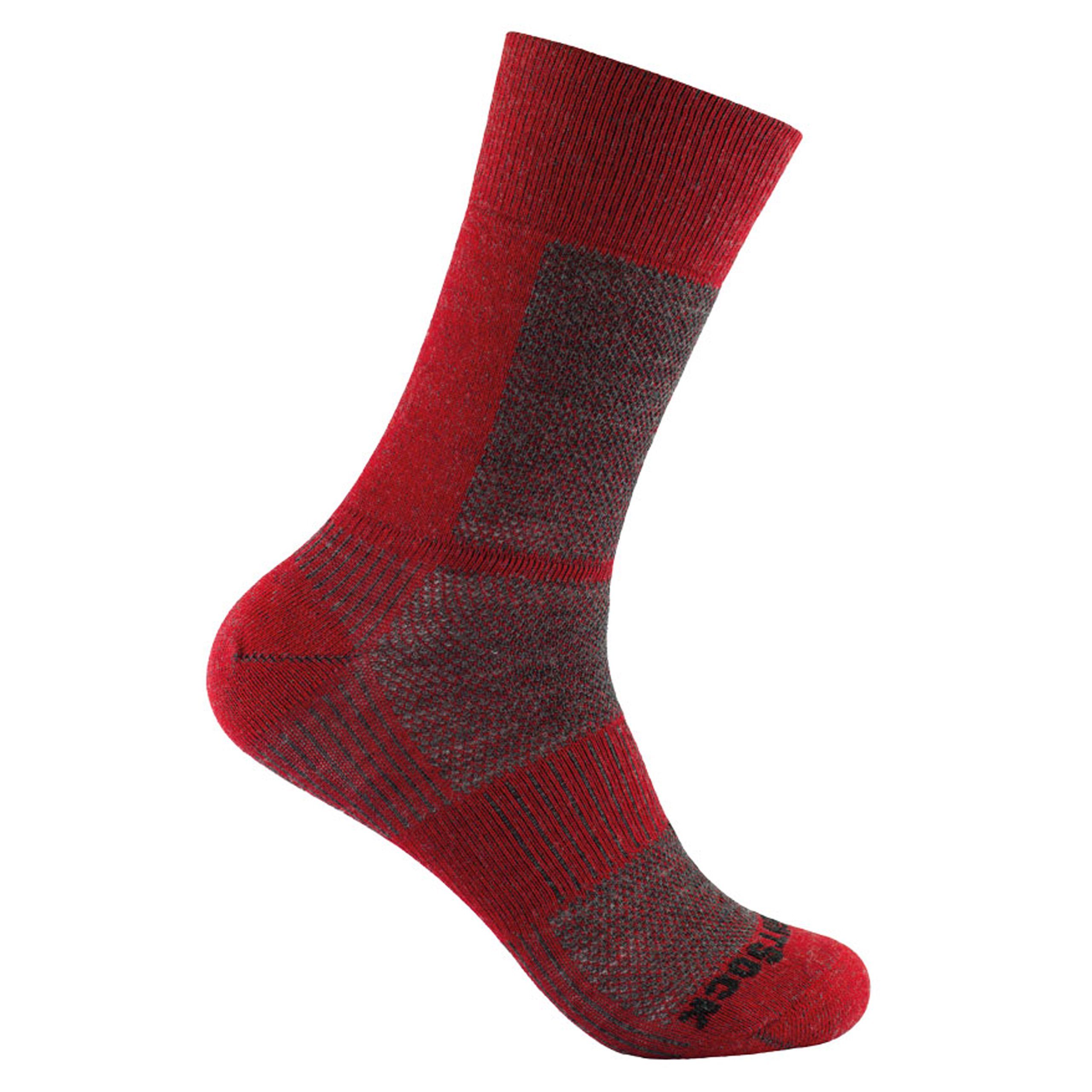 WRIGHT SOCKS Wrightsock Merino Coolmesh II - doppellagige Socken Unisex Laufschuh greyfire