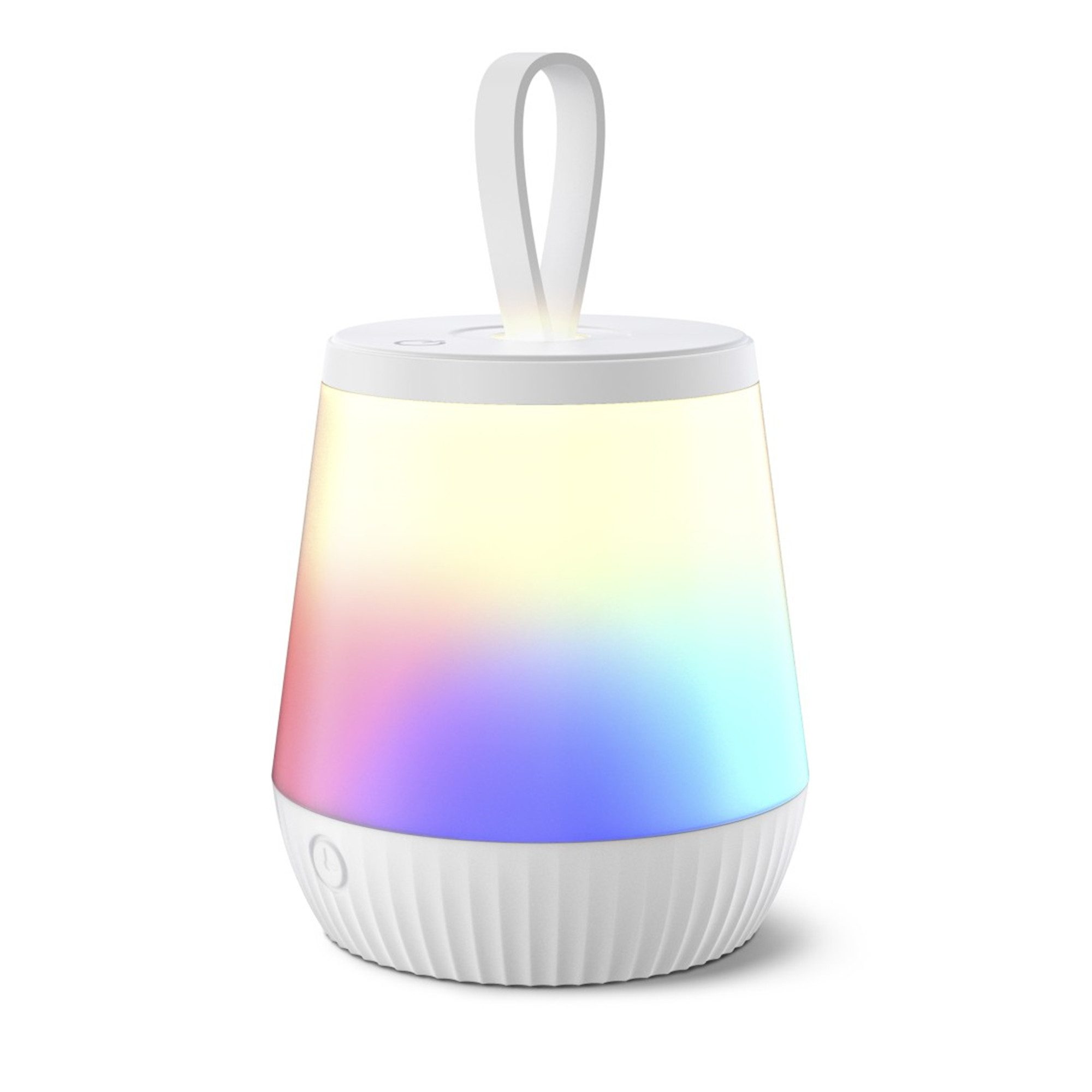 Hama LED Nachtlicht mit Akku, dimmbar, RGB, Timer und IP44, LED-Nachtlicht "Mobile", Timer, dimmbar, wiederaufladbar, Farbwechsel, IP44, Warmweiß