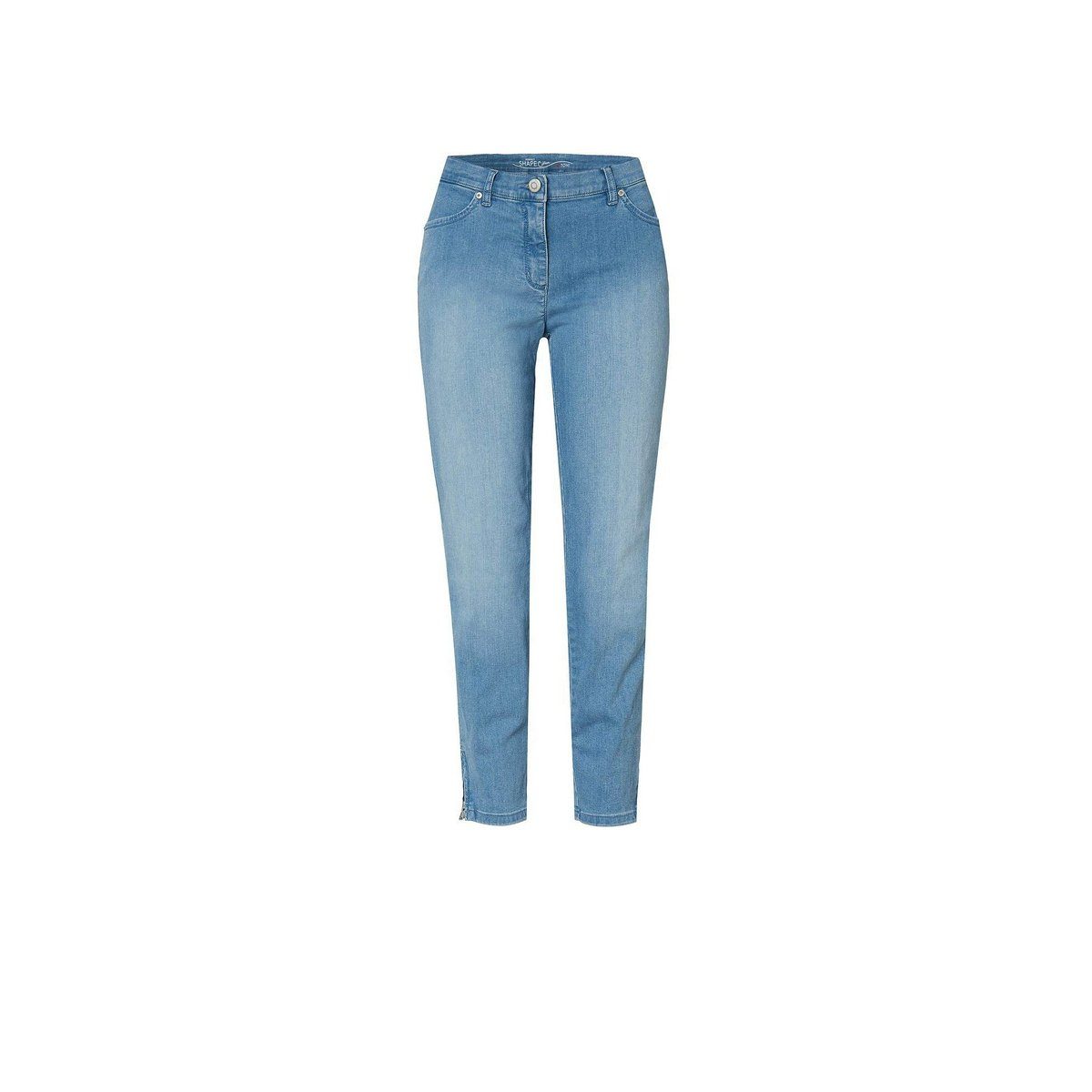 TONI 5-Pocket-Jeans blau regular (1-tlg)