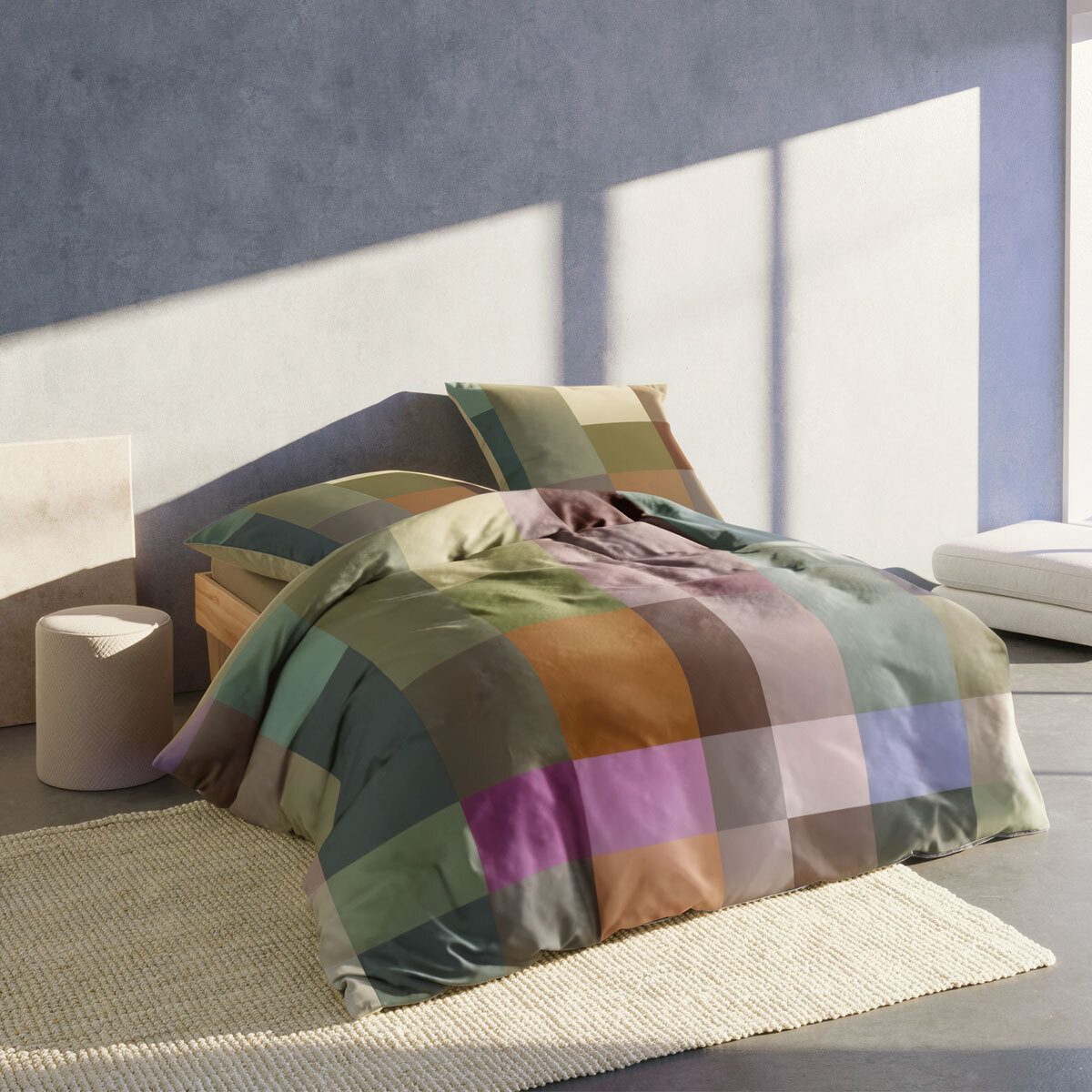 fleuresse Bettwäsche Cubico, Mako Satin, 2 teilig