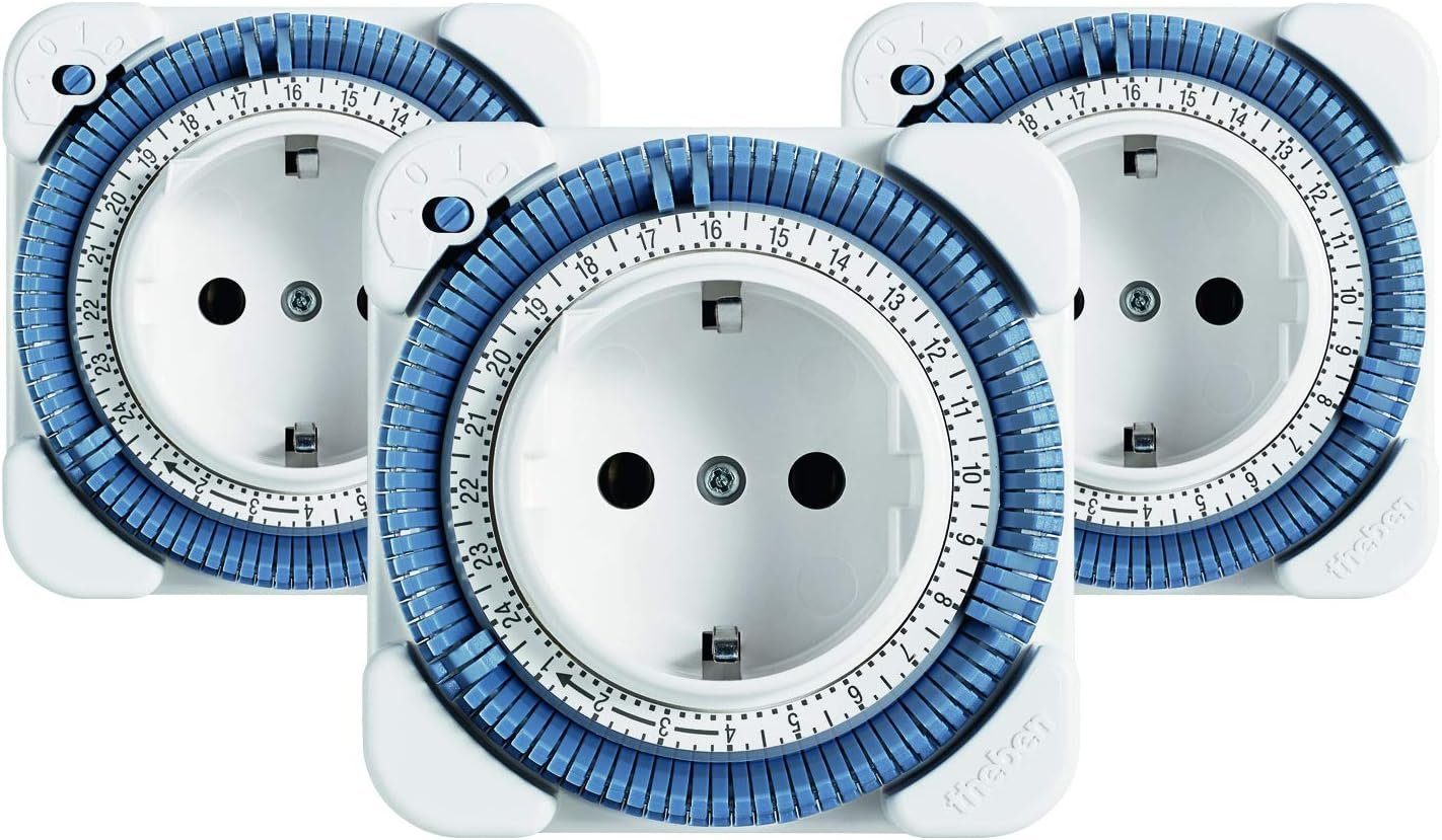 Zeitschaltuhr timer 26, 3er-Pack 0260030 Steckdose