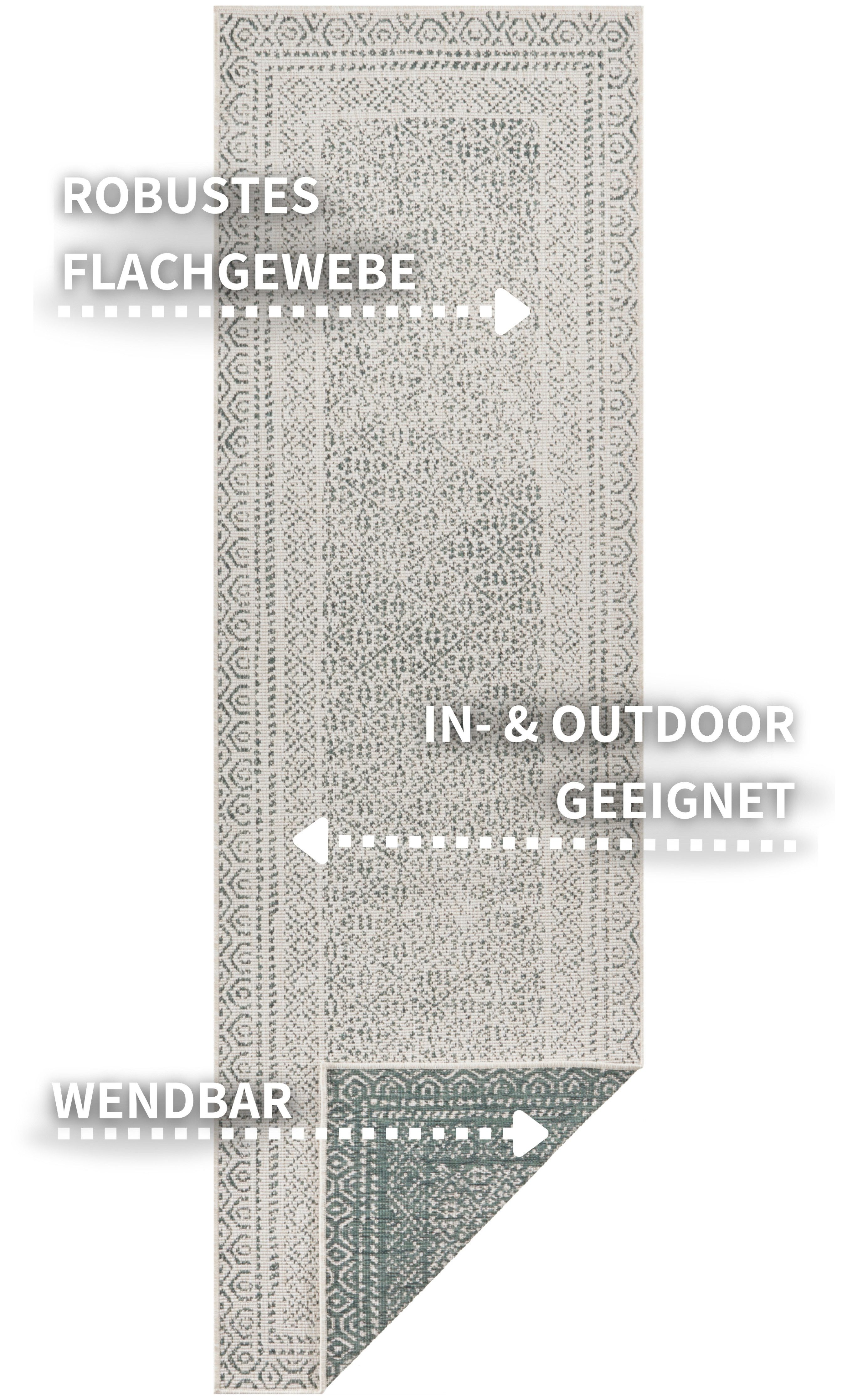 my home Teppich Bernard Wendeteppich, rechteckig, günstig online kaufen