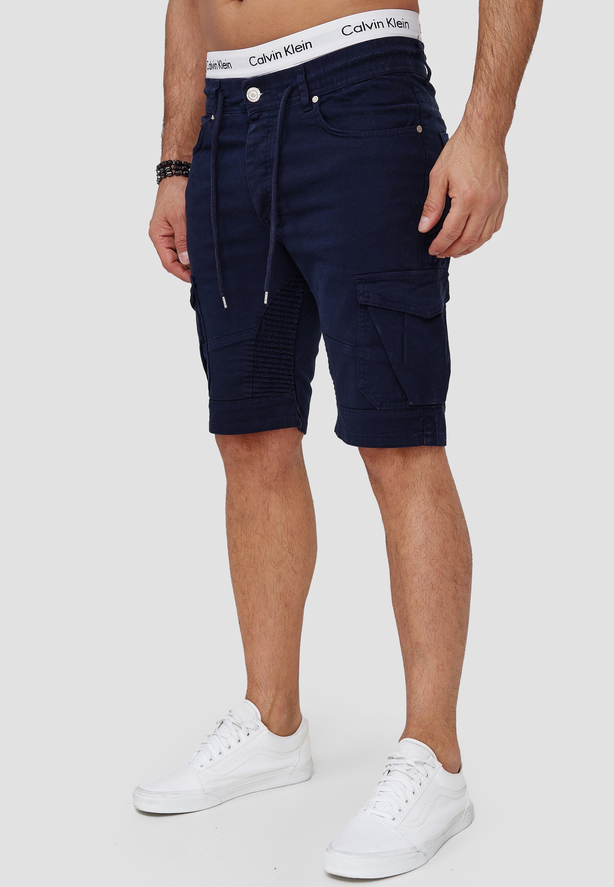 Herren Kurze Hosen OneRedox Shorts SH-3363 (Kurze Hose Bermudas Sweatpants, 1-tlg., im modischem Design) Fitness Freizeit Casual