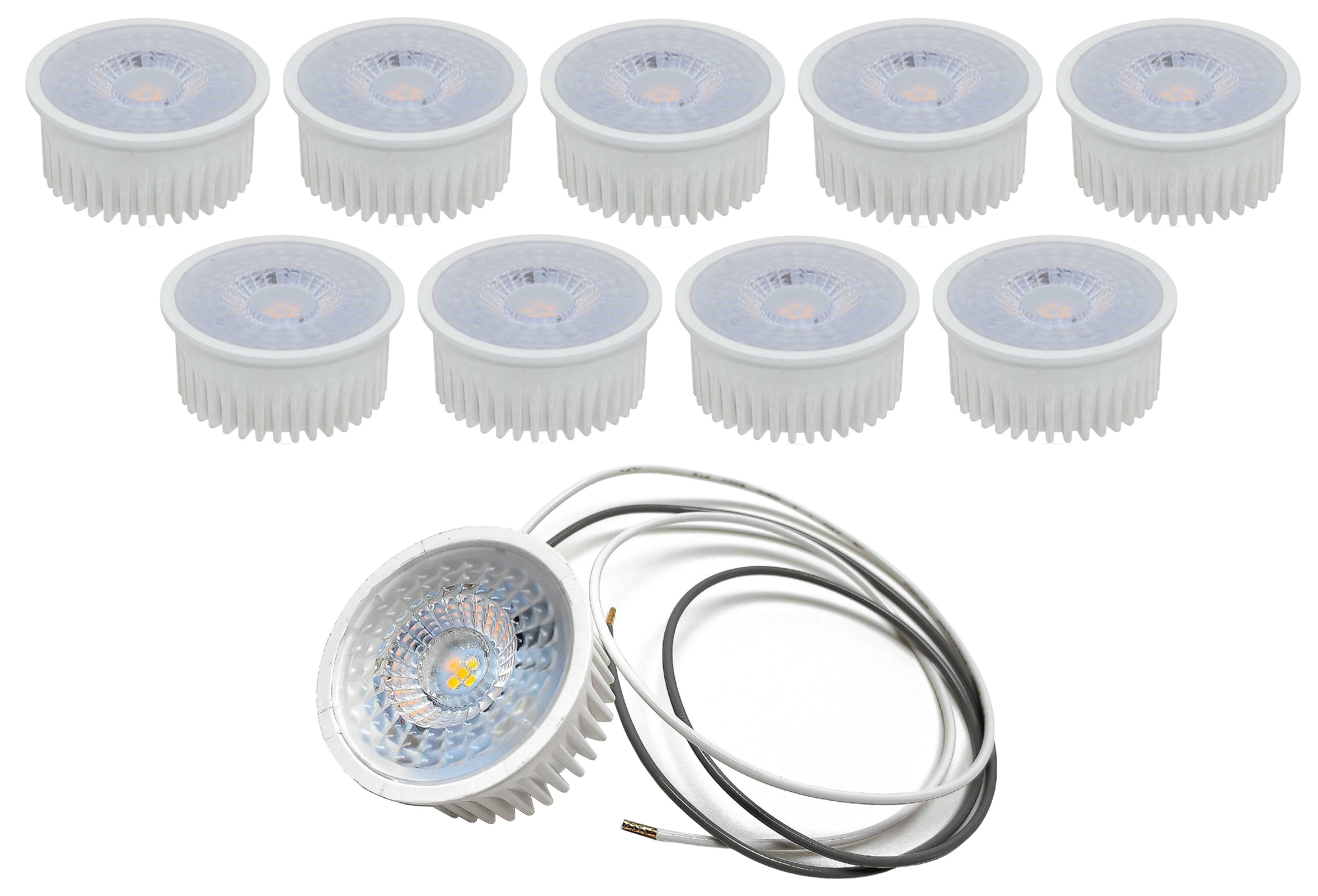 TRANGO LED-Leuchtmittel, 10er Pack MOCOB-C LED Modul 3cm Ultra flach inkl. günstig online kaufen