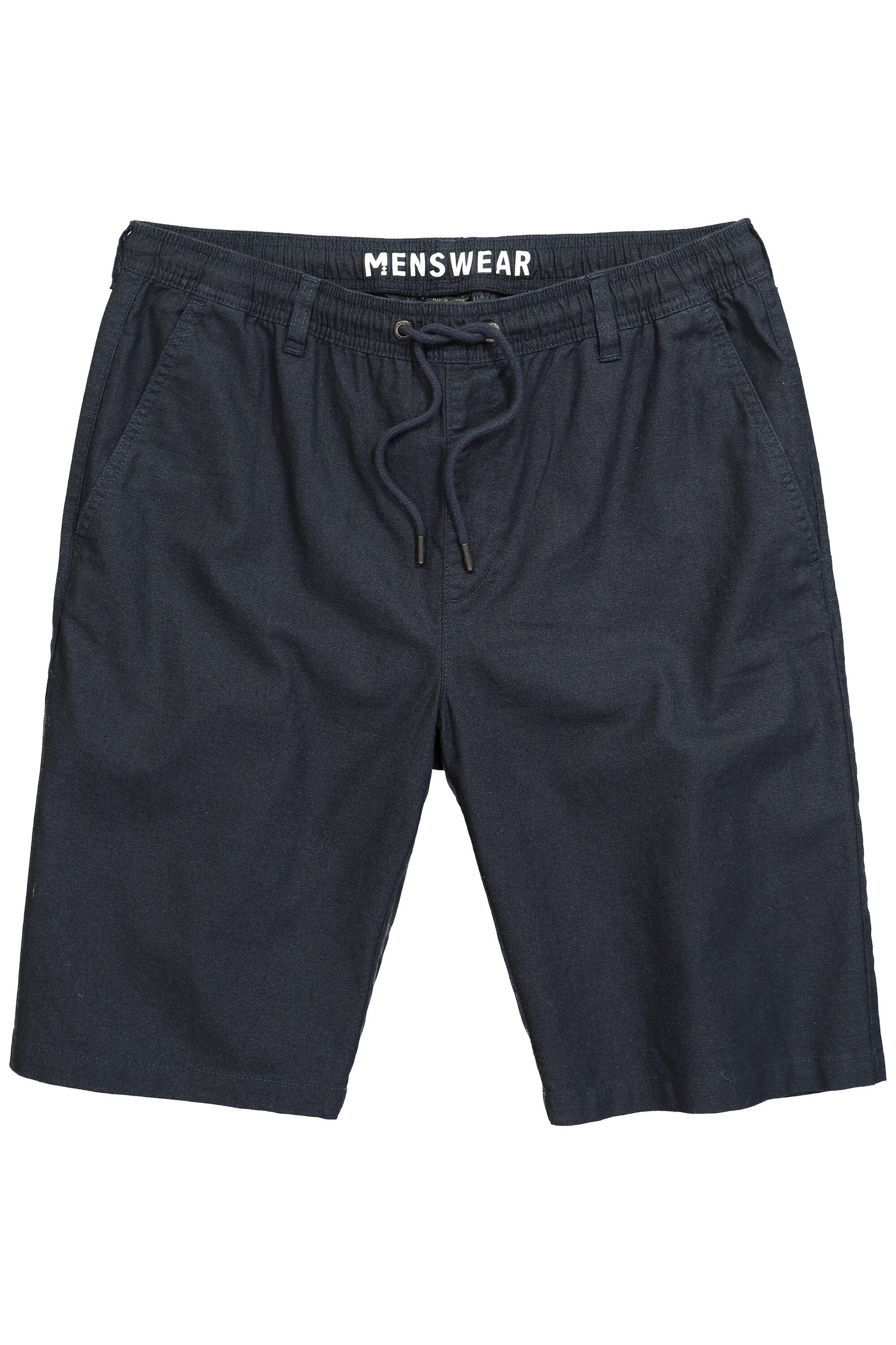 Bermudas Leinenmix-Bermuda Relaxed Fit Elastikbund bis 8 XL
