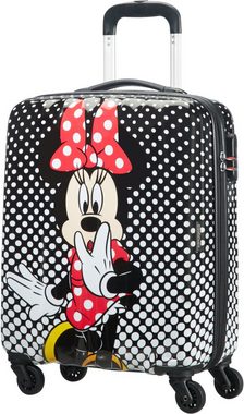 American Tourister® Hartschalen-Trolley Disney Legends, Minnie Mouse Polka Dot, 55 cm, 4 Rollen, Kinderreisekoffer Handgepäck Reisekoffer Trolley