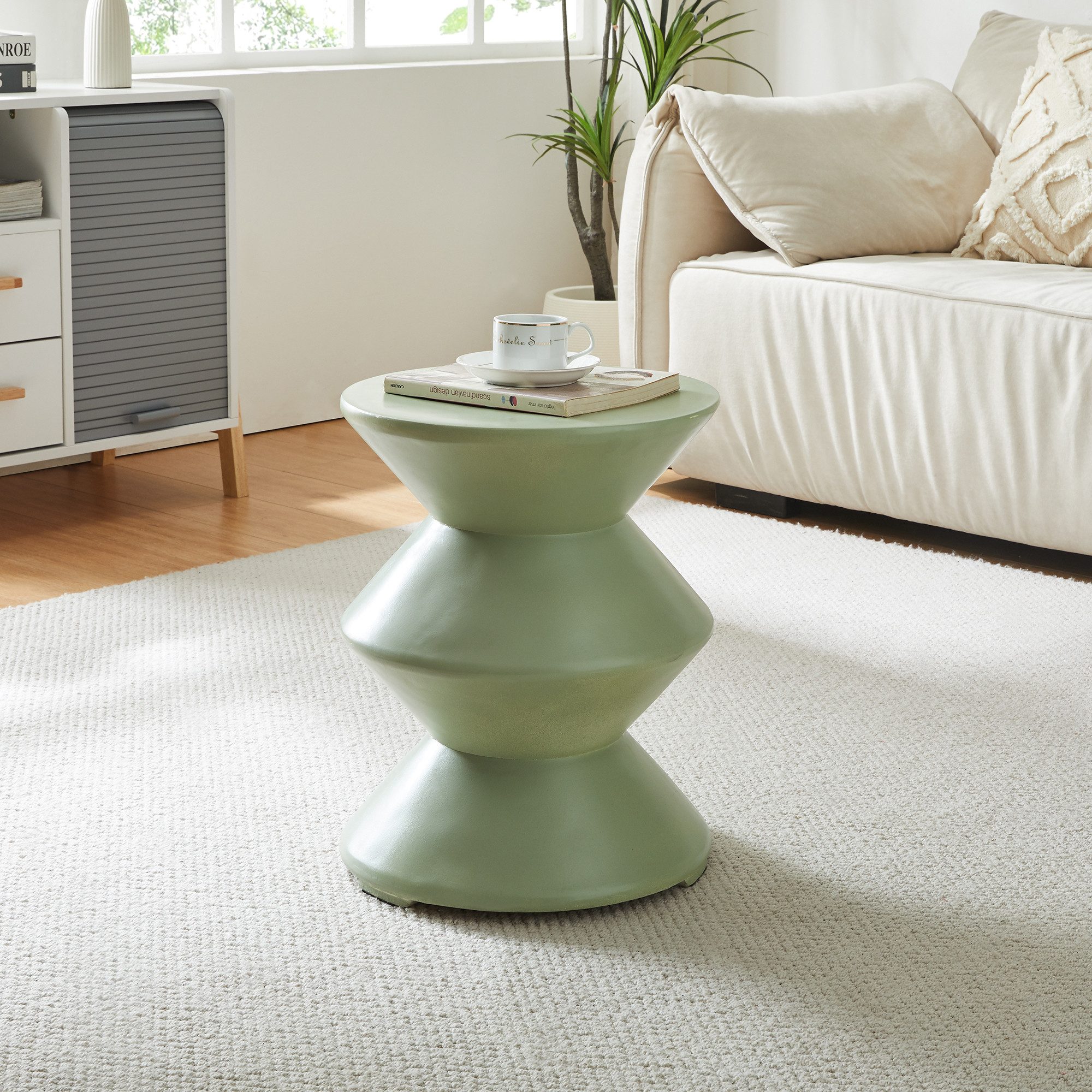 en.casa Beistelltisch, »Kyppeslo« 47xØ37 cm Indoor günstig online kaufen