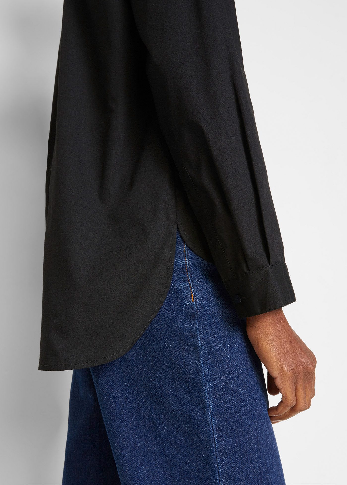 bonprix Tunika (1-tlg) mit Kapuze, lässig geschnitten, mit langem Arm