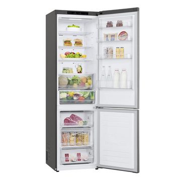 LG Kühl-/Gefrierkombination Serie 5 GBP52PZNCN1, 203 cm hoch, 59.5 cm breit, Total No Frost, Multi-Airflow Umluftkühlung, Express Cooling