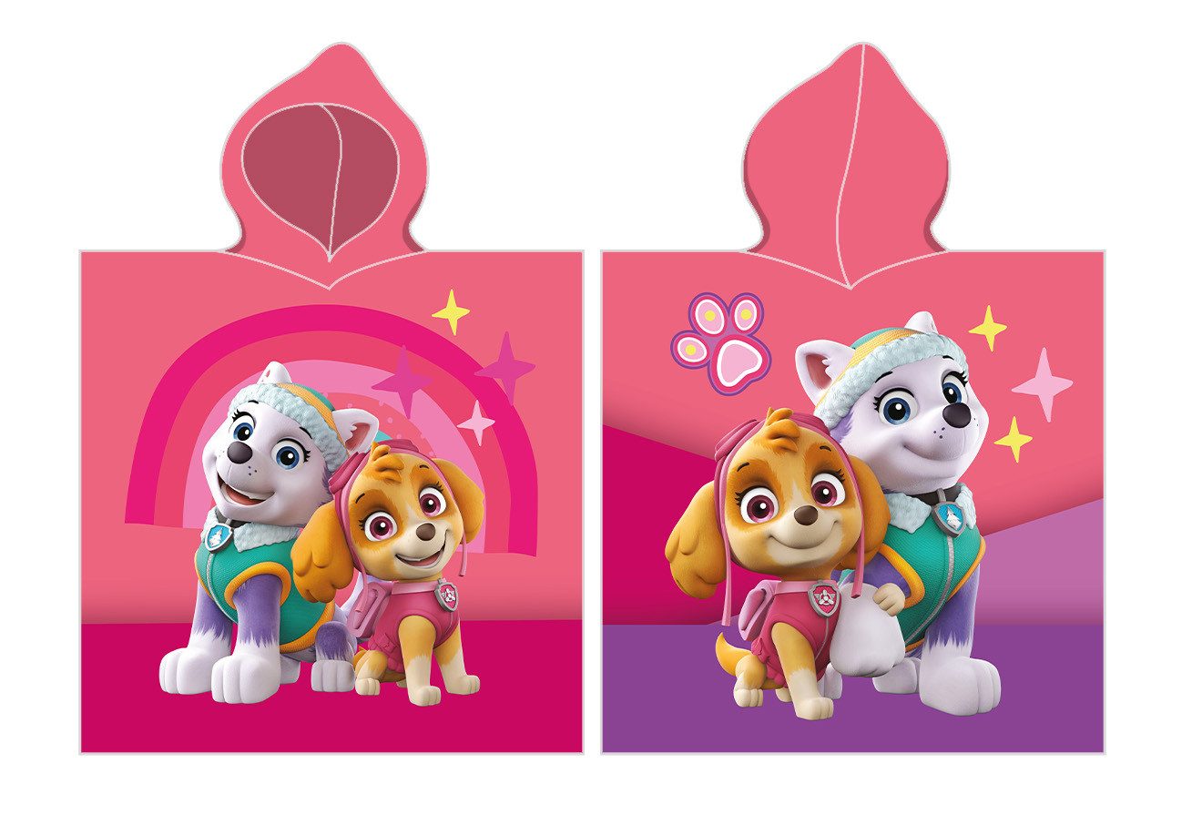 PAW PATROL Kapuzenhandtuch Paw Patrol Poncho günstig online kaufen
