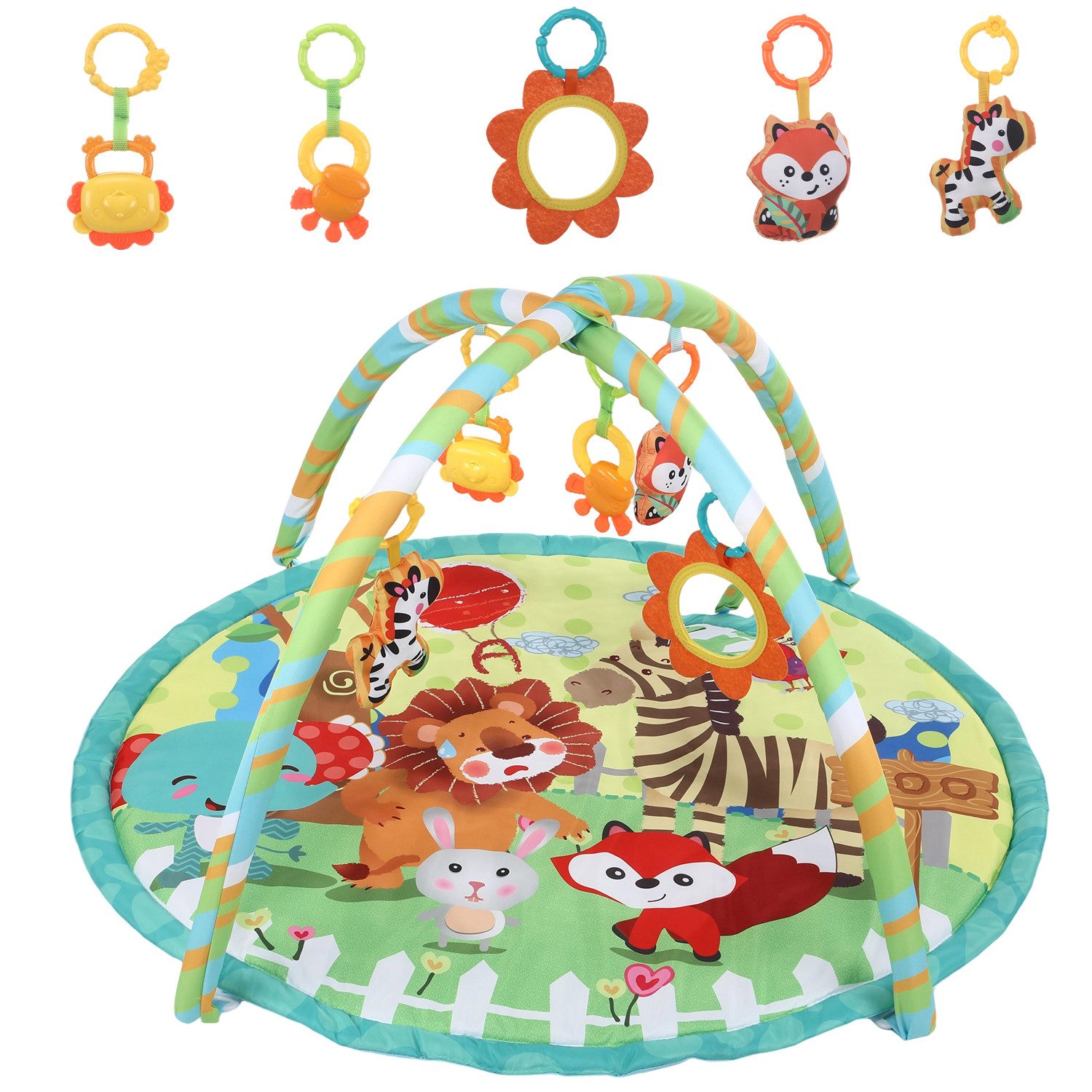 oyajia Spielbogen Baby Spielmatte Fitness Krabbeldecke günstig online kaufen