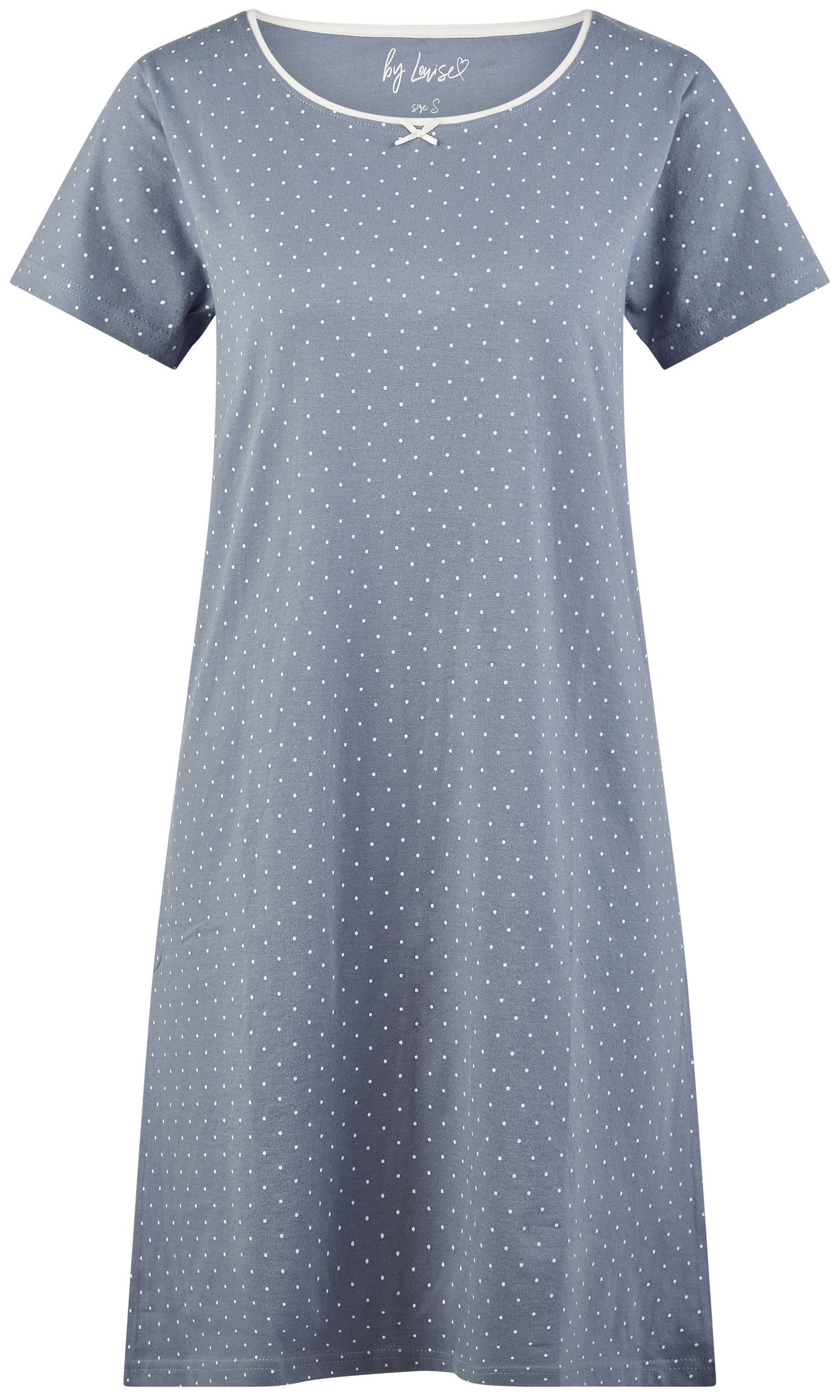 By Louise Nachthemd Snug Summer (Set, 1-tlg., 1-teilig) Damen Sleepshirt ca günstig online kaufen