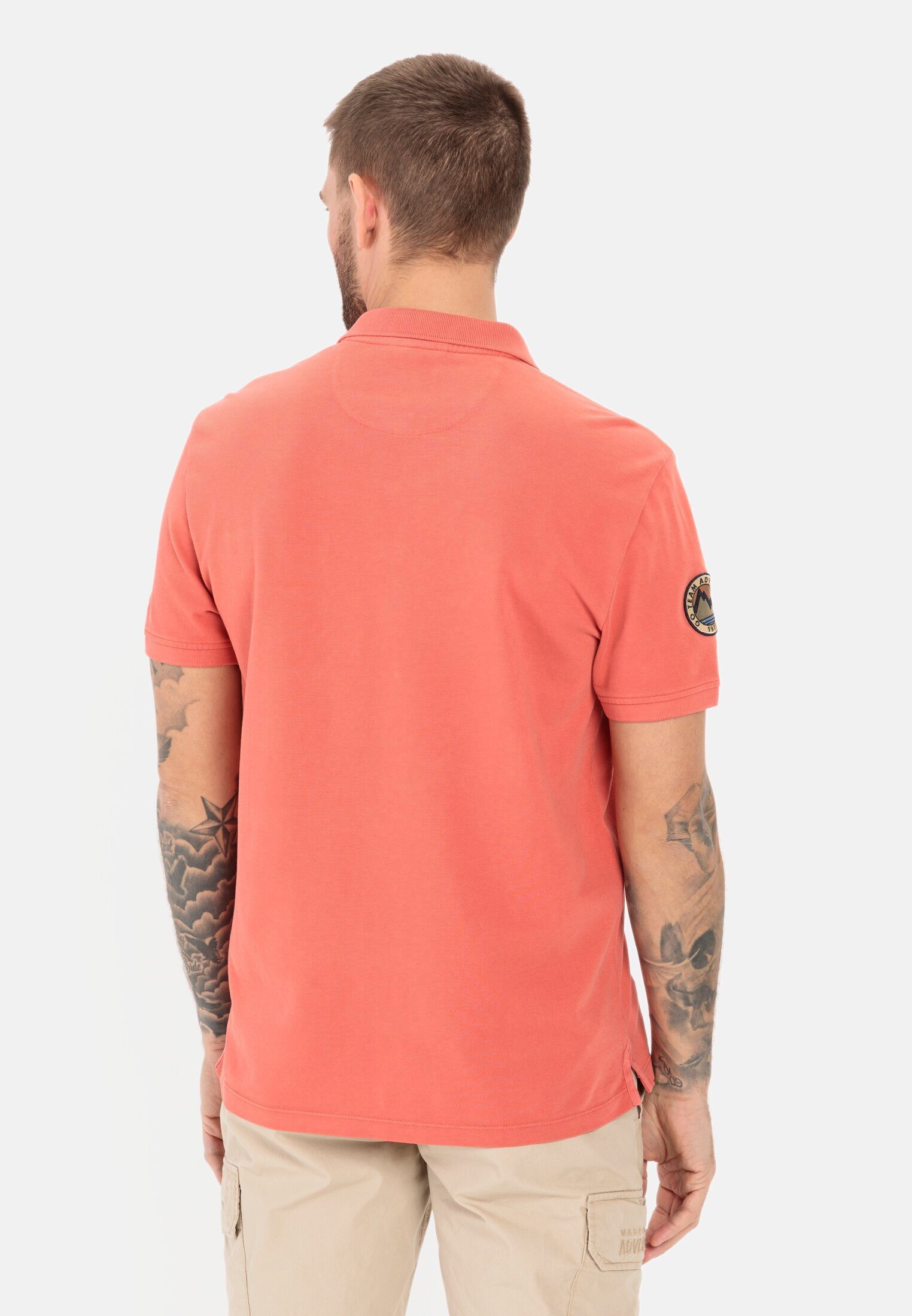camel active Poloshirt aus zertifiziertem Organic günstig online kaufen