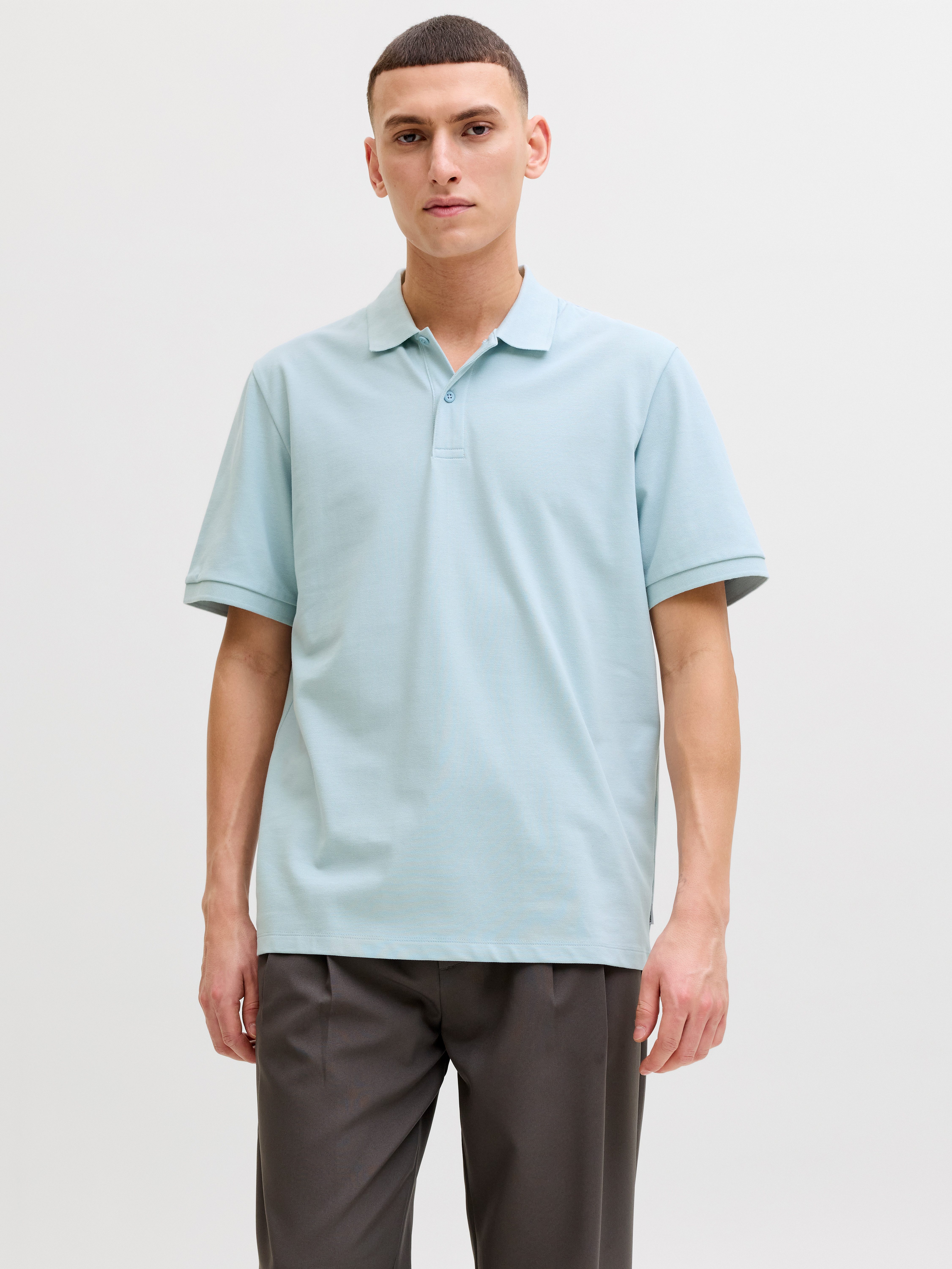 Jack & Jones Poloshirt JJKANE POLO SS Baumwollmischung, regular fit