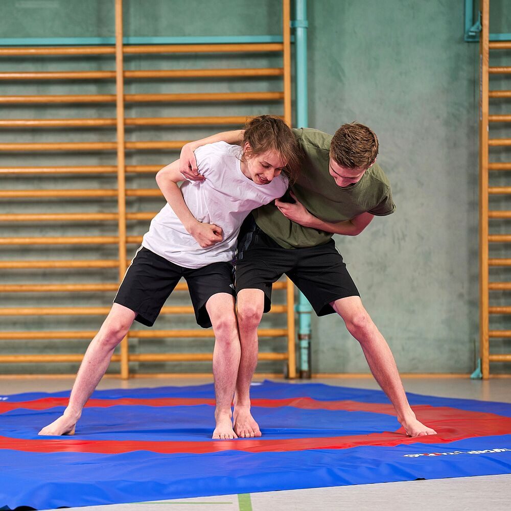 Sport-Thieme Kampfsportmatte Bodenturnfläche Ringen und Raufen, Ideal für Schulen, Vereine und andere Institutionen