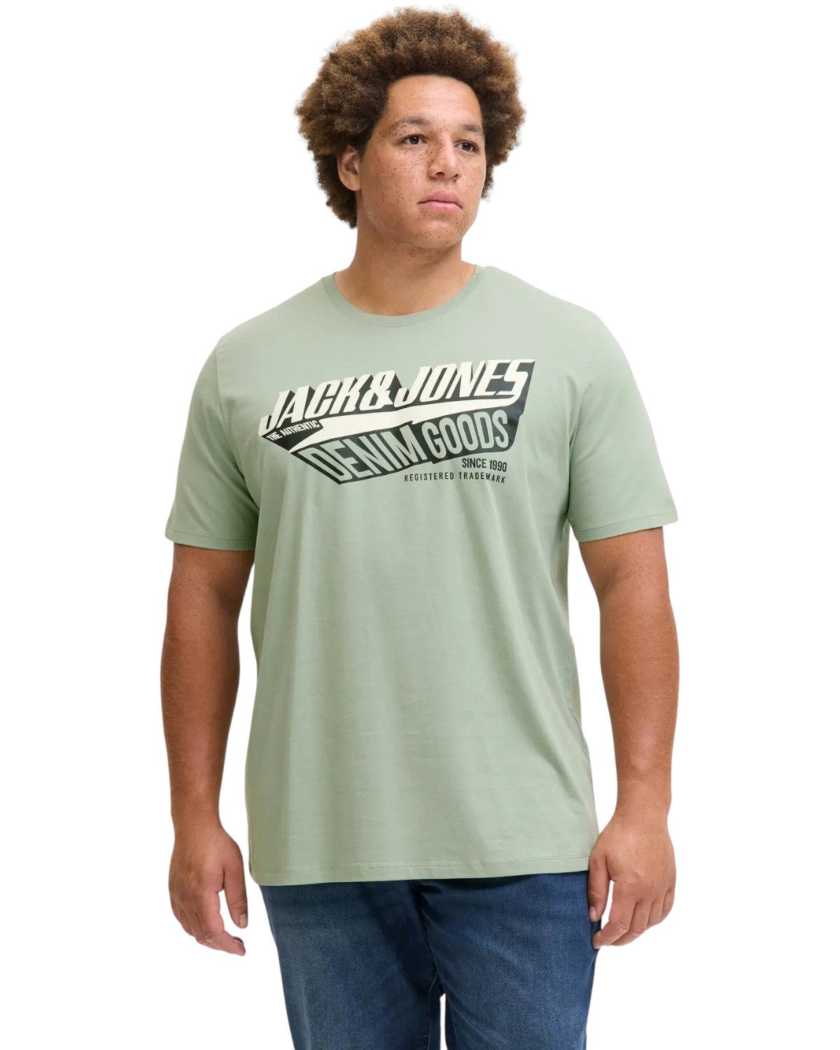 Jack & Jones PlusSize Print-Shirt (Spar-Set, günstig online kaufen