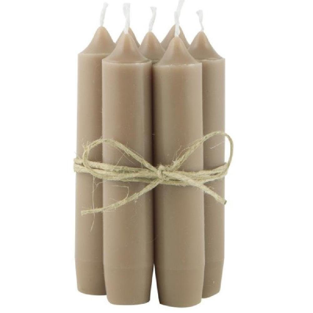 Ib Laursen Tafelkerze Ib Laursen Stabkerze Milky Brown (1 Stück) günstig online kaufen