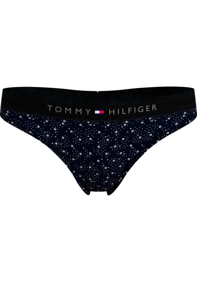 Tommy Hilfiger Underwear T-String THONG PRINT mit modischem Logobund und  Labelflag
