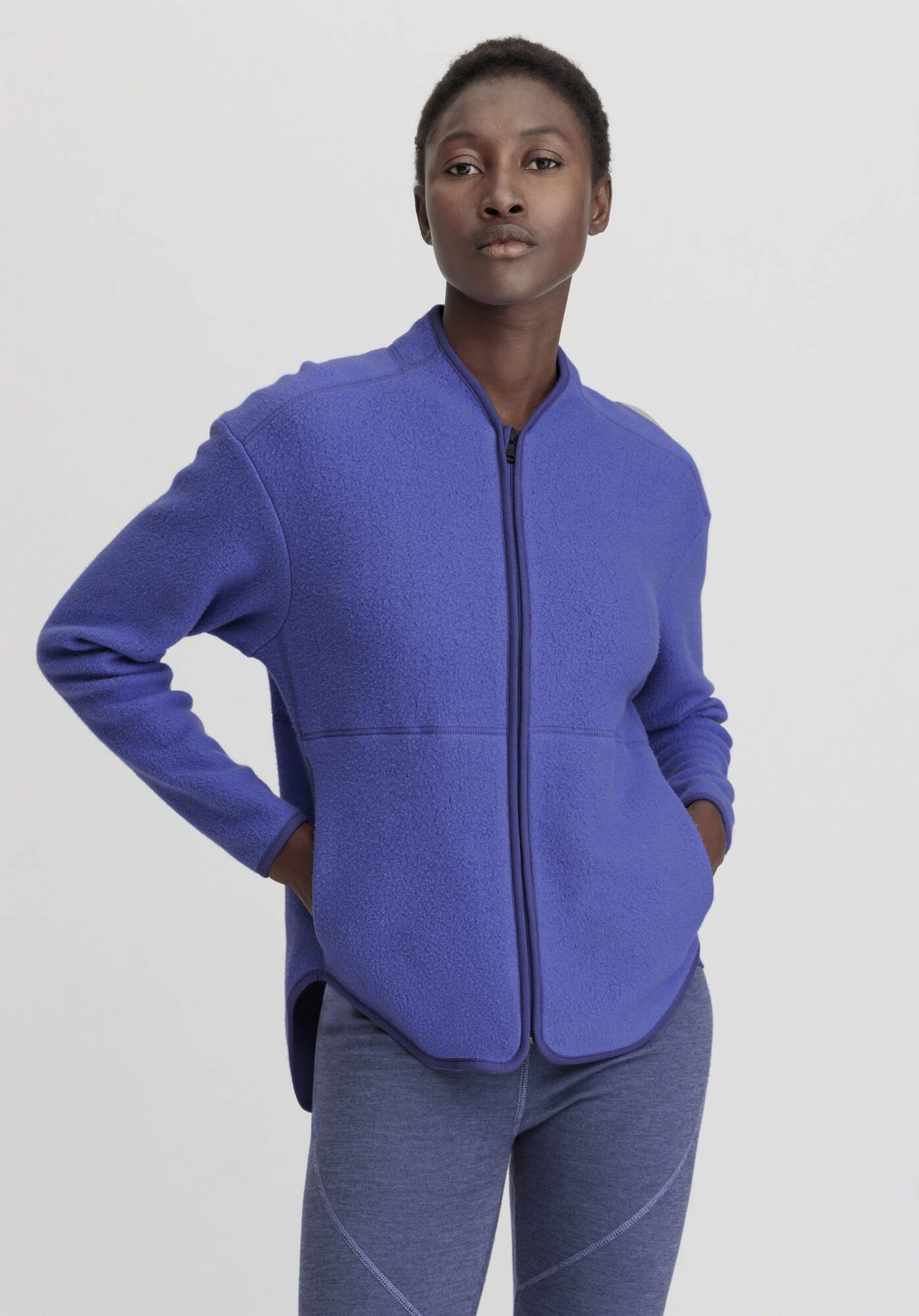 Hessnatur Fleecejacke ACTIVE LIGHT aus reiner günstig online kaufen