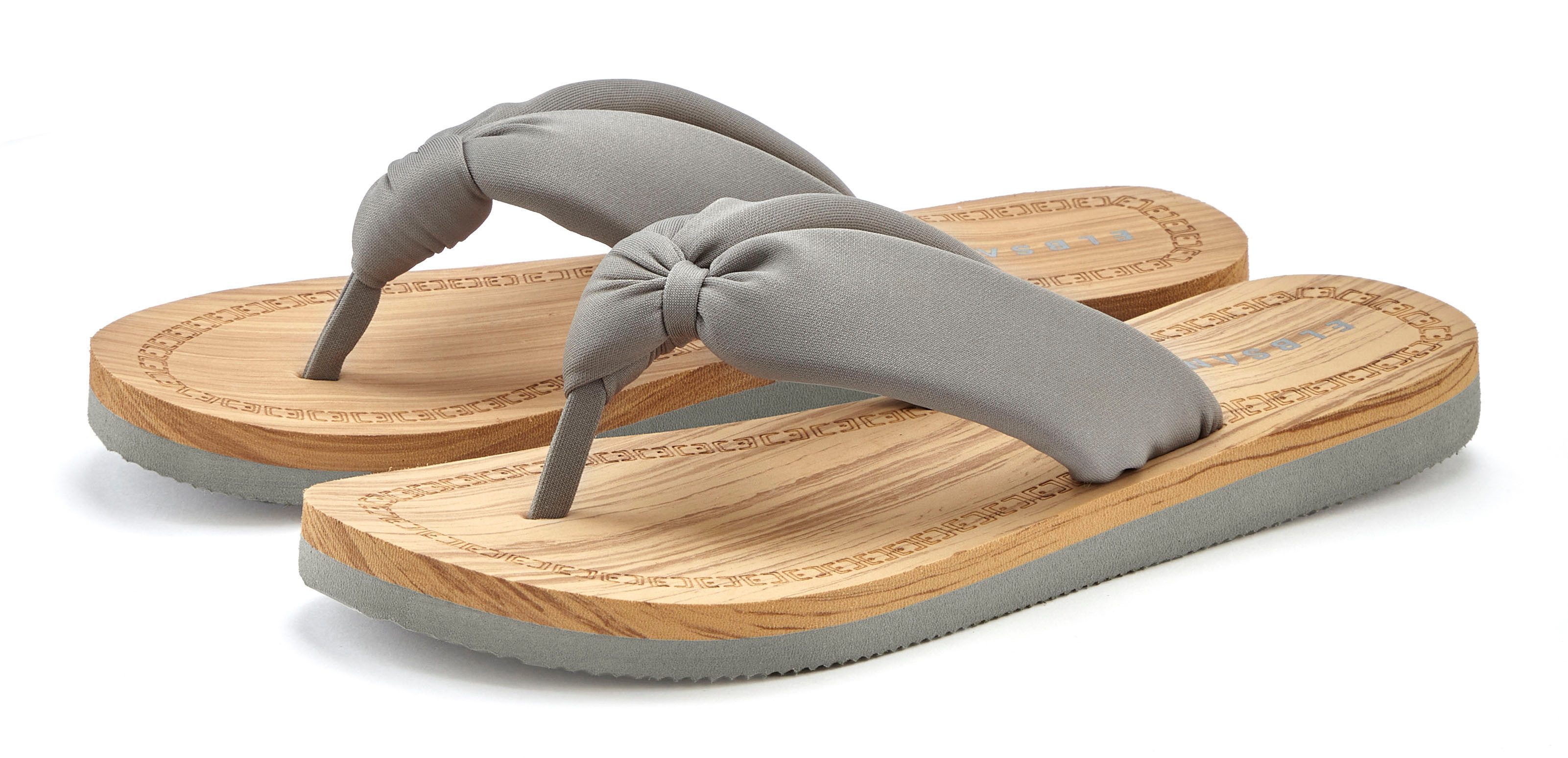 Elbsand Sandale, Pantolette Badezehentrenner Zehentrenner, Badeschuh ultral günstig online kaufen