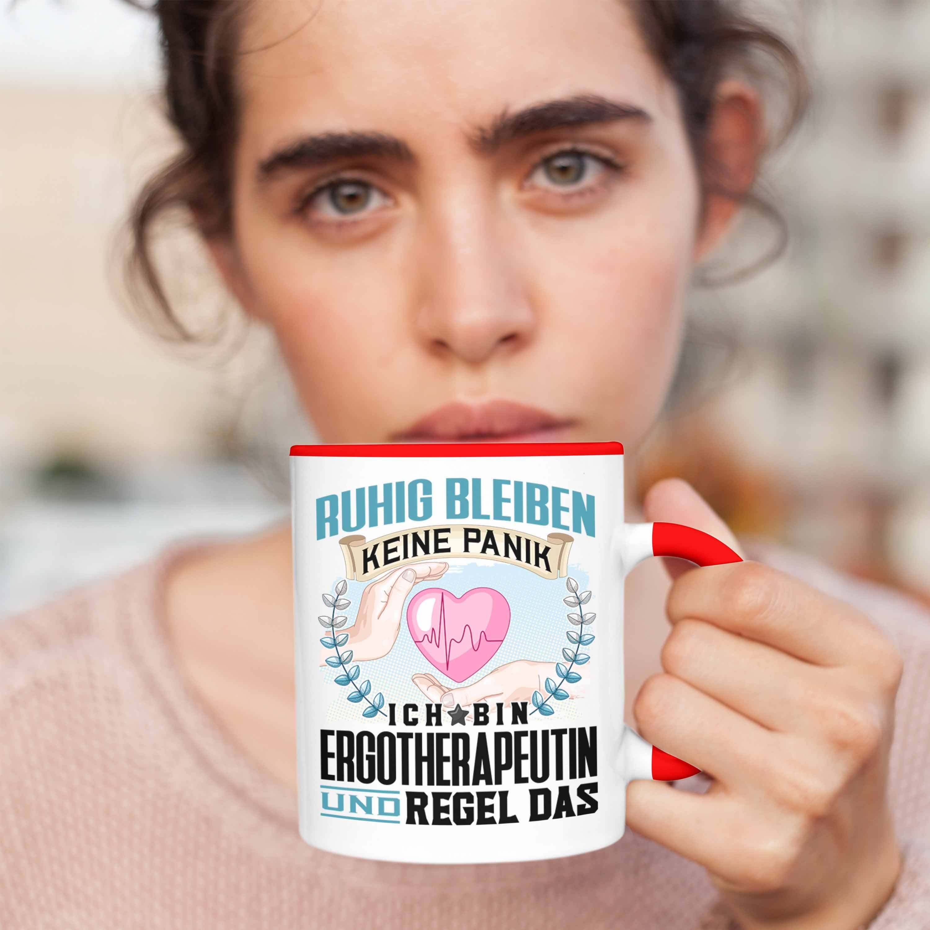 - Trendation Tasse Rot Spruch Tasse Lustiger Geschenk Ruh Ergotherapeutin Trendation Männer