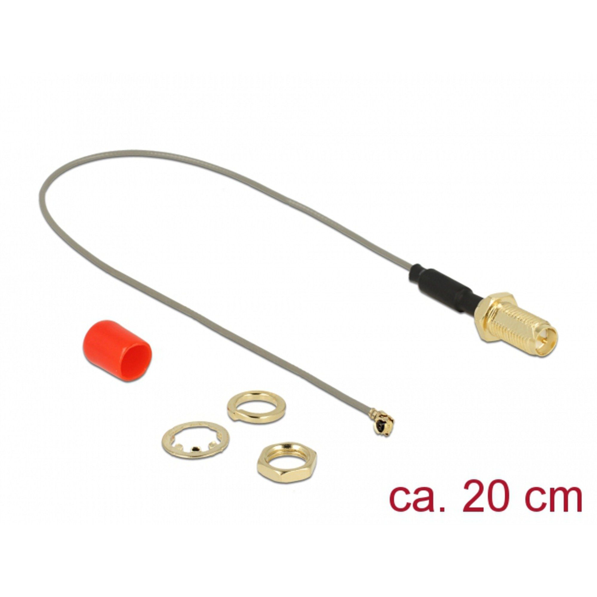 Koaxial-Adapter RP-SMA Buchse Auf F-Stecker – 2 Stück, 50 Ohm, Vernickeltes Messing Für Antennen & WLAN