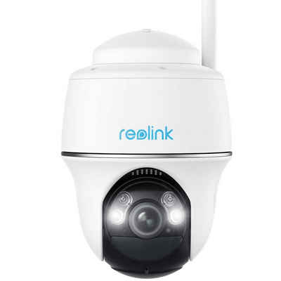 Reolink Argus Series B430 akkubetriebene, kabellose 5 MP Dualband WLAN Überwachungskamera (Innenbereich, Außenbereich, Personen- und Fahrzeugerkennung, mit Schwenk- und Neigefunktion)